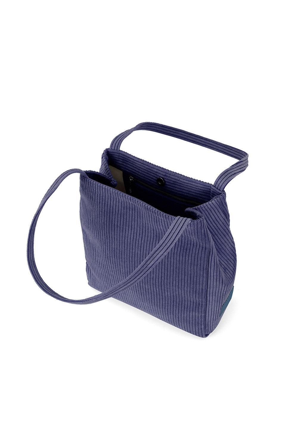 Isolated People-Indigo Blue Women's Bucket Shoulder Bag-Omuz Çantası-3-Milagron.com
