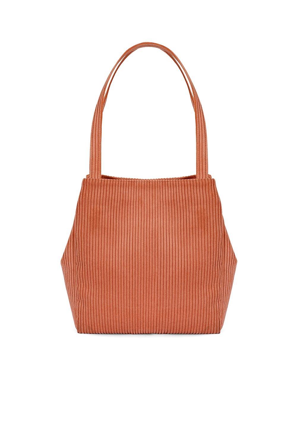 Isolated People-Orange Women's Bucket Shoulder Bag-Omuz Çantası-1-Milagron.com