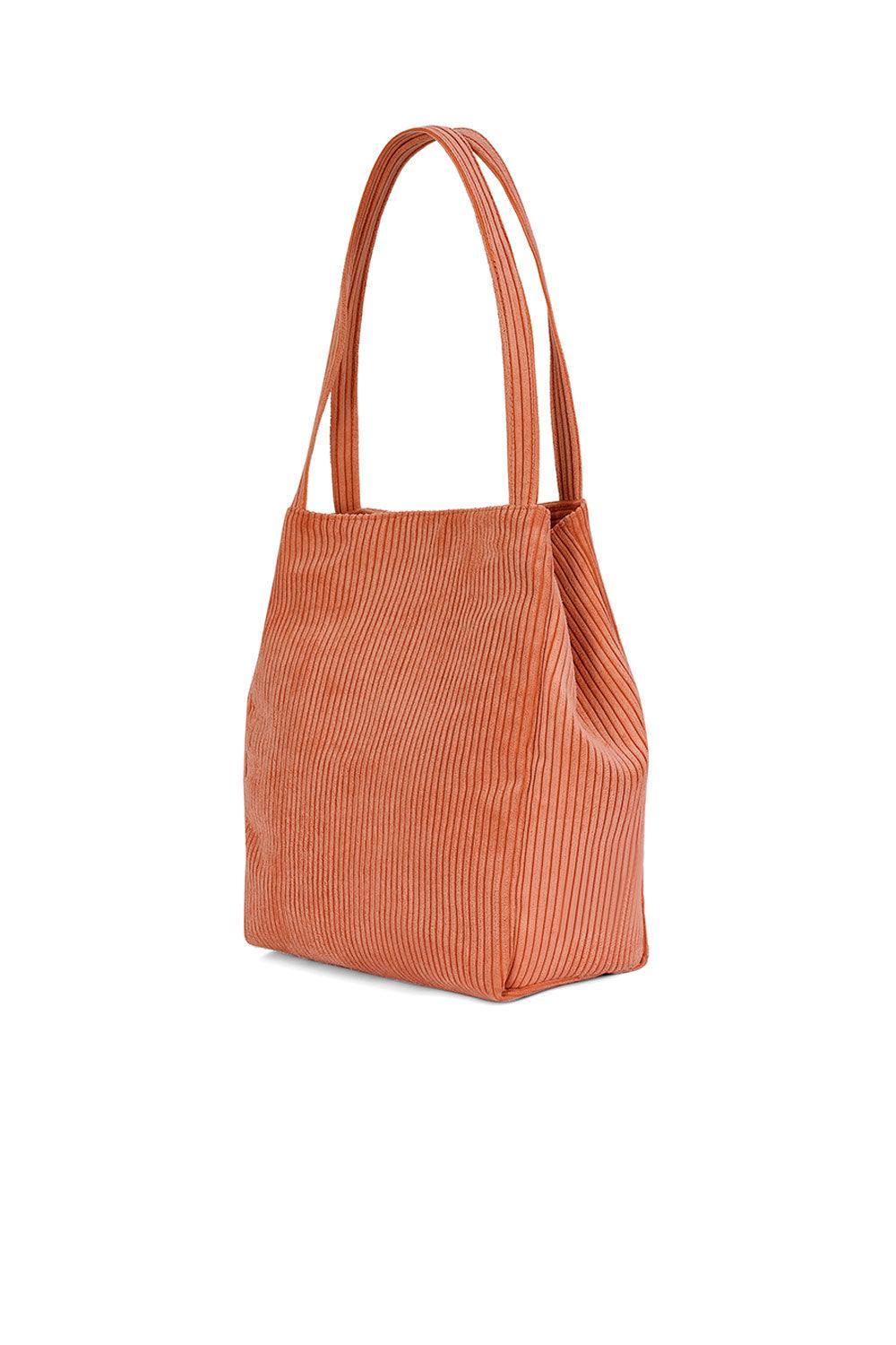 Isolated People-Orange Women's Bucket Shoulder Bag-Omuz Çantası-2-Milagron.com