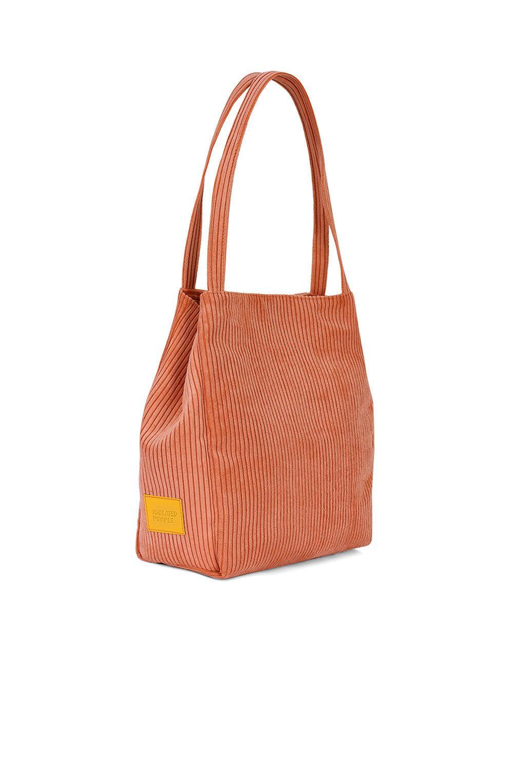 Isolated People-Orange Women's Bucket Shoulder Bag-Omuz Çantası-4-Milagron.com