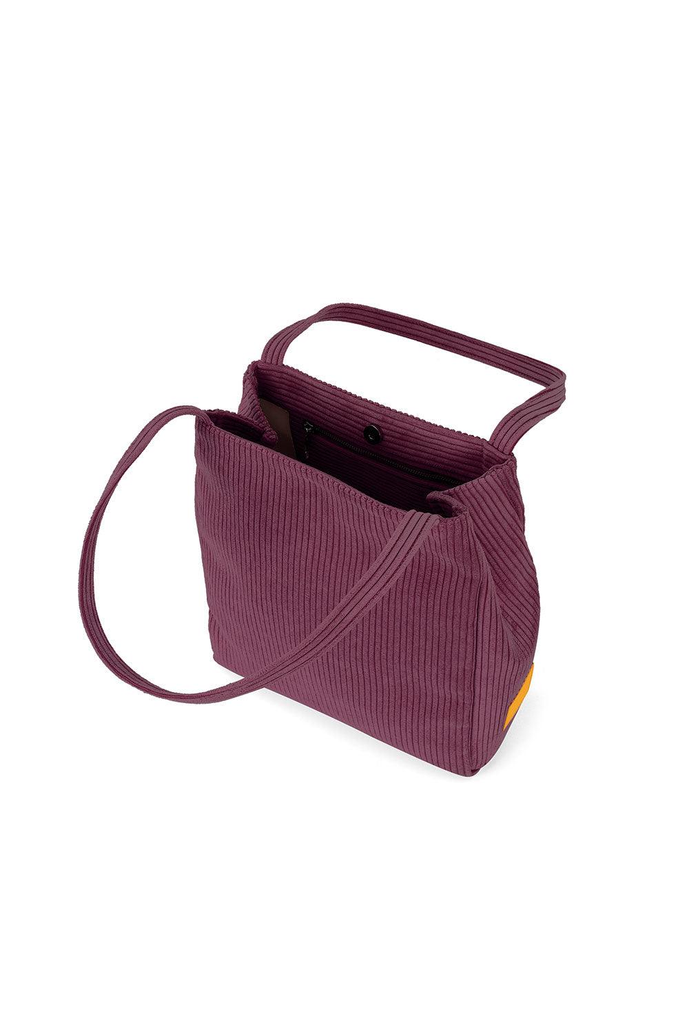 Isolated People-Purple Women's Bucket Shoulder Bag-Omuz Çantası-3-Milagron.com
