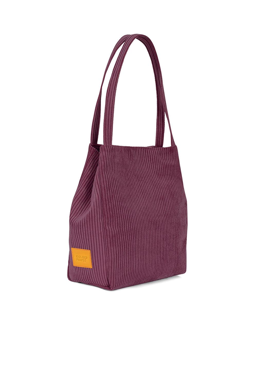 Isolated People-Purple Women's Bucket Shoulder Bag-Omuz Çantası-4-Milagron.com