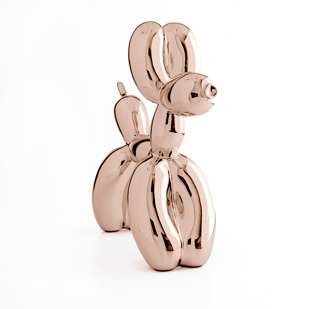 Jeff Koons-Jeff Koons Balloon Dog (Large) Rose Gold-Biblo-4-Milagron.com