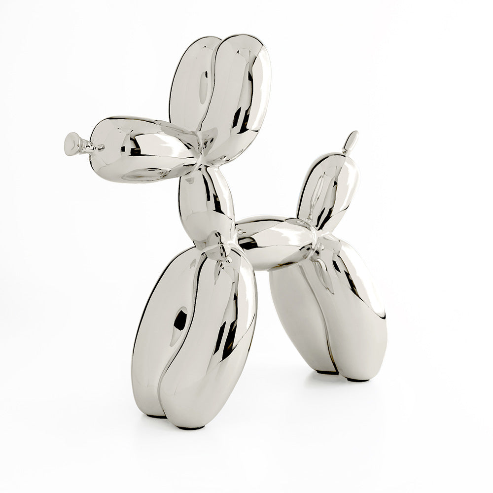 Jeff Koons-Jeff Koons Balloon Dog (Large) Silver-Biblo-2-Milagron.com