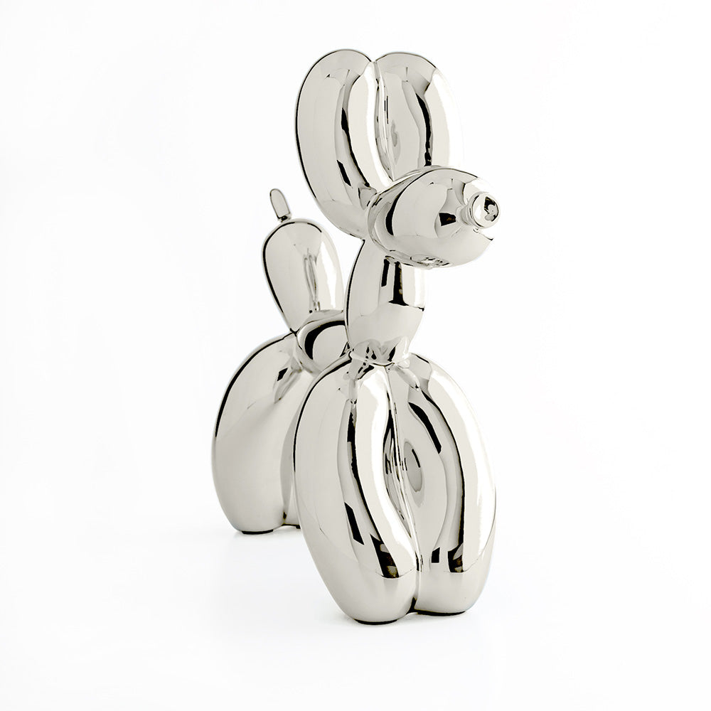 Jeff Koons-Jeff Koons Balloon Dog (Large) Silver-Biblo-4-Milagron.com