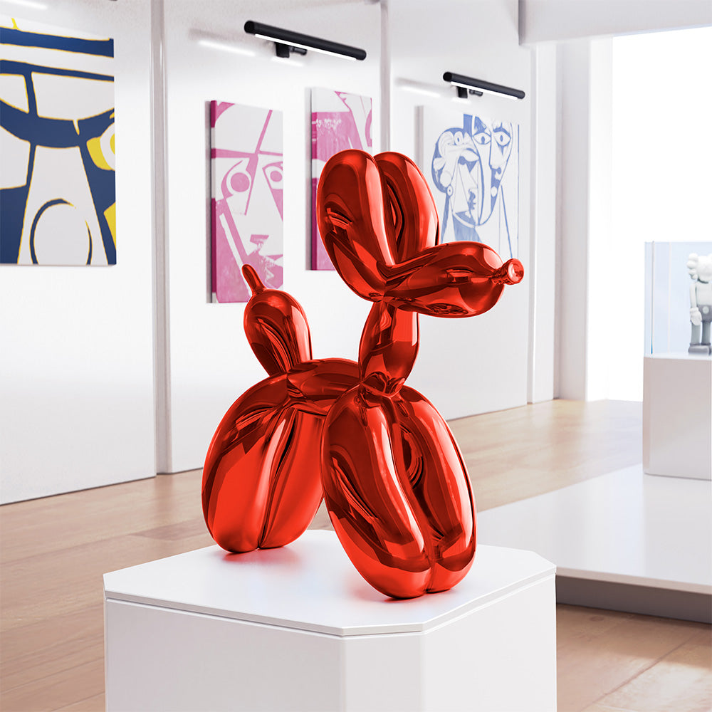 Jeff Koons-Jeff Koons Balloon Dog (XXLarge) Red-Biblo-7-Milagron.com