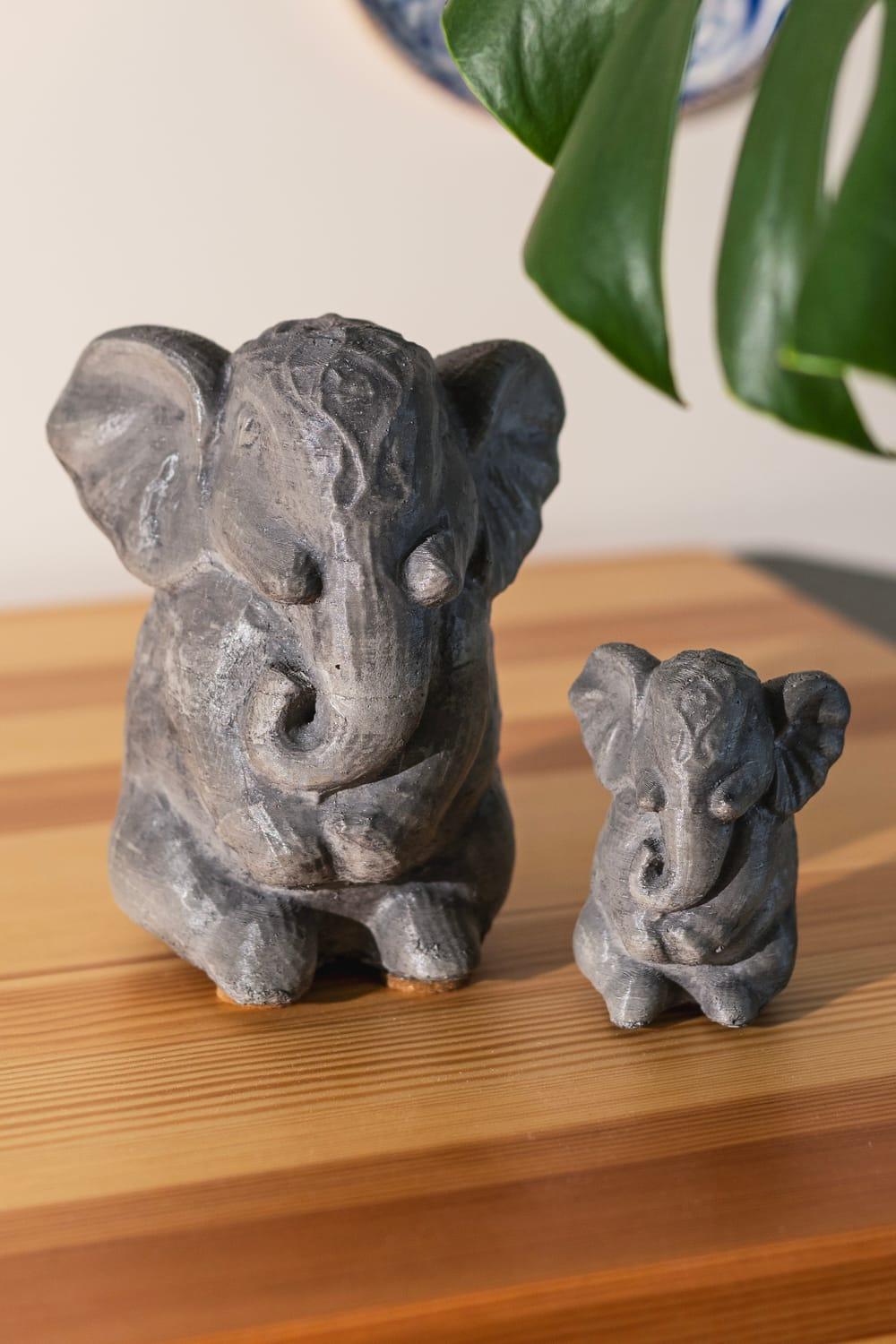 Jomo Tasarım-Beton Fil Seti-Biblo-1-Milagron.com