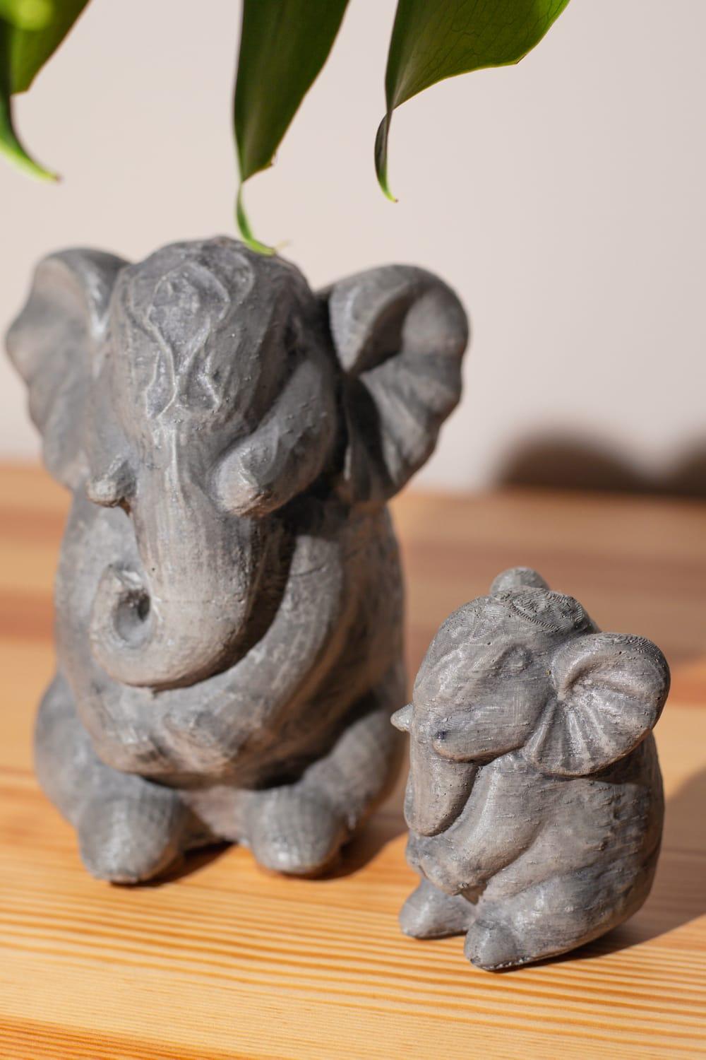 Jomo Tasarım-Beton Fil Seti-Biblo-2-Milagron.com