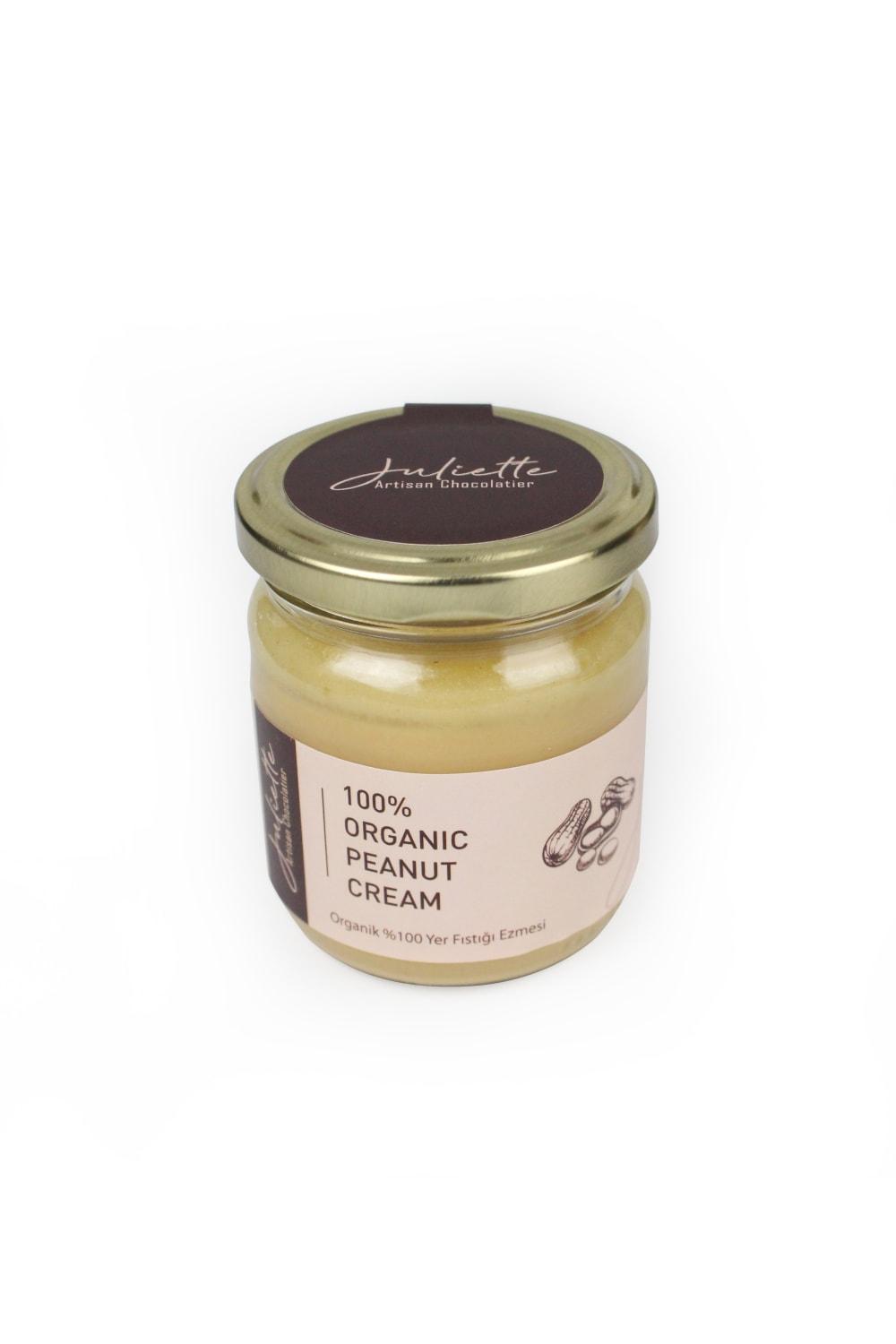 Juliette Artisan Chocolatier-%100 Organik Vegan Yer Fıstığı Ezmesi 150g-Özel Ezme-1-Milagron.com