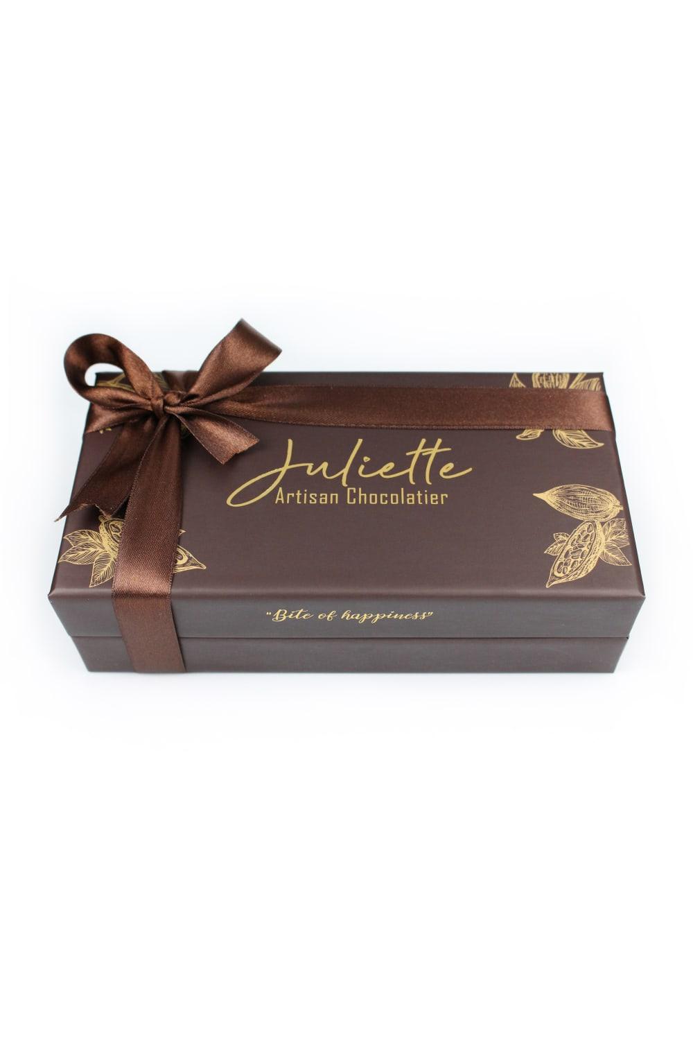Juliette Artisan Chocolatier-Espresso Dolgulu Bitter Çikolatalı Vegan Truffle 200 g.-Çikolata-1-Milagron.com