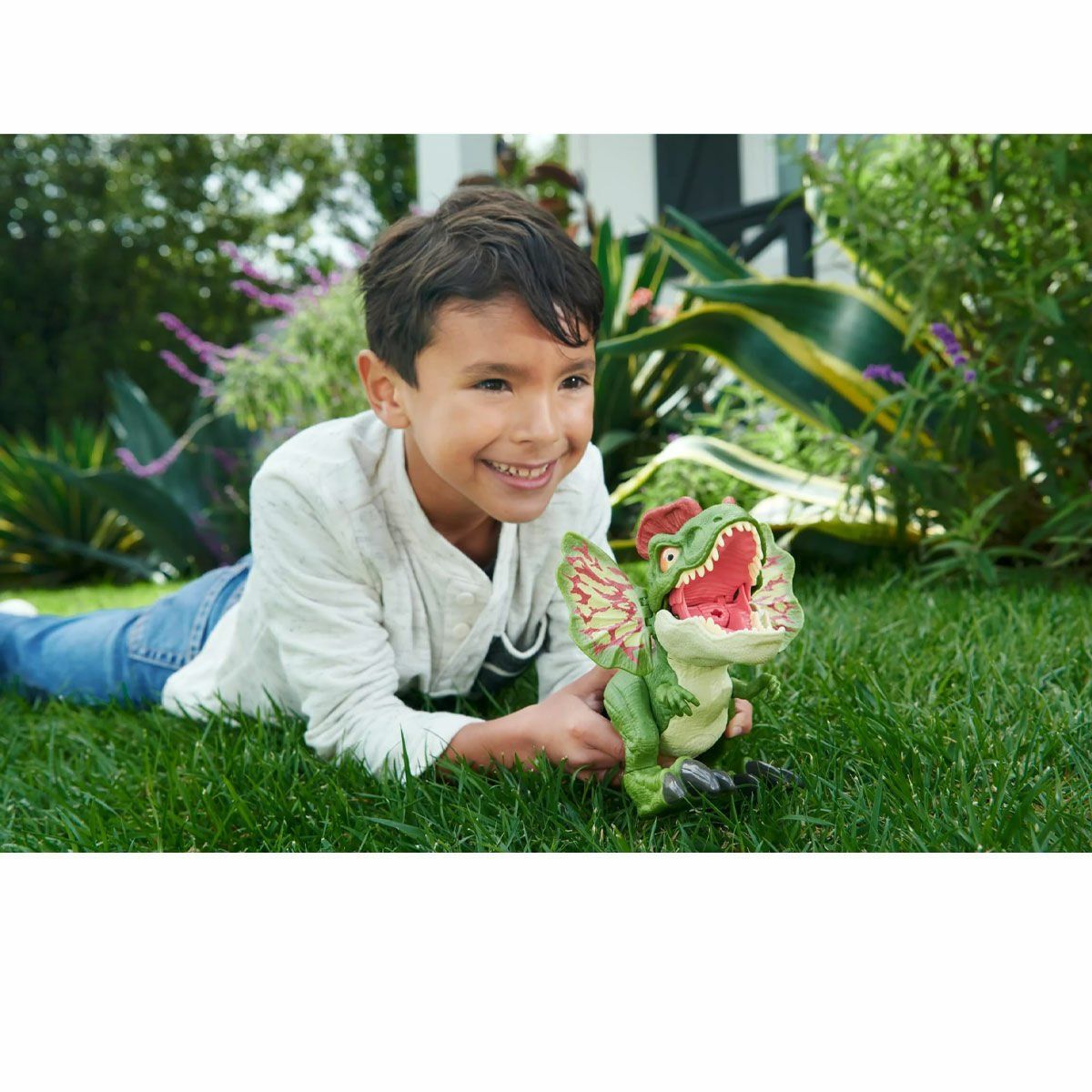 Jurrasic World-Jurassic World Uncaged İnteraktif Dilophosaurus Figürü-Figür Oyuncaklar-4-Milagron.com