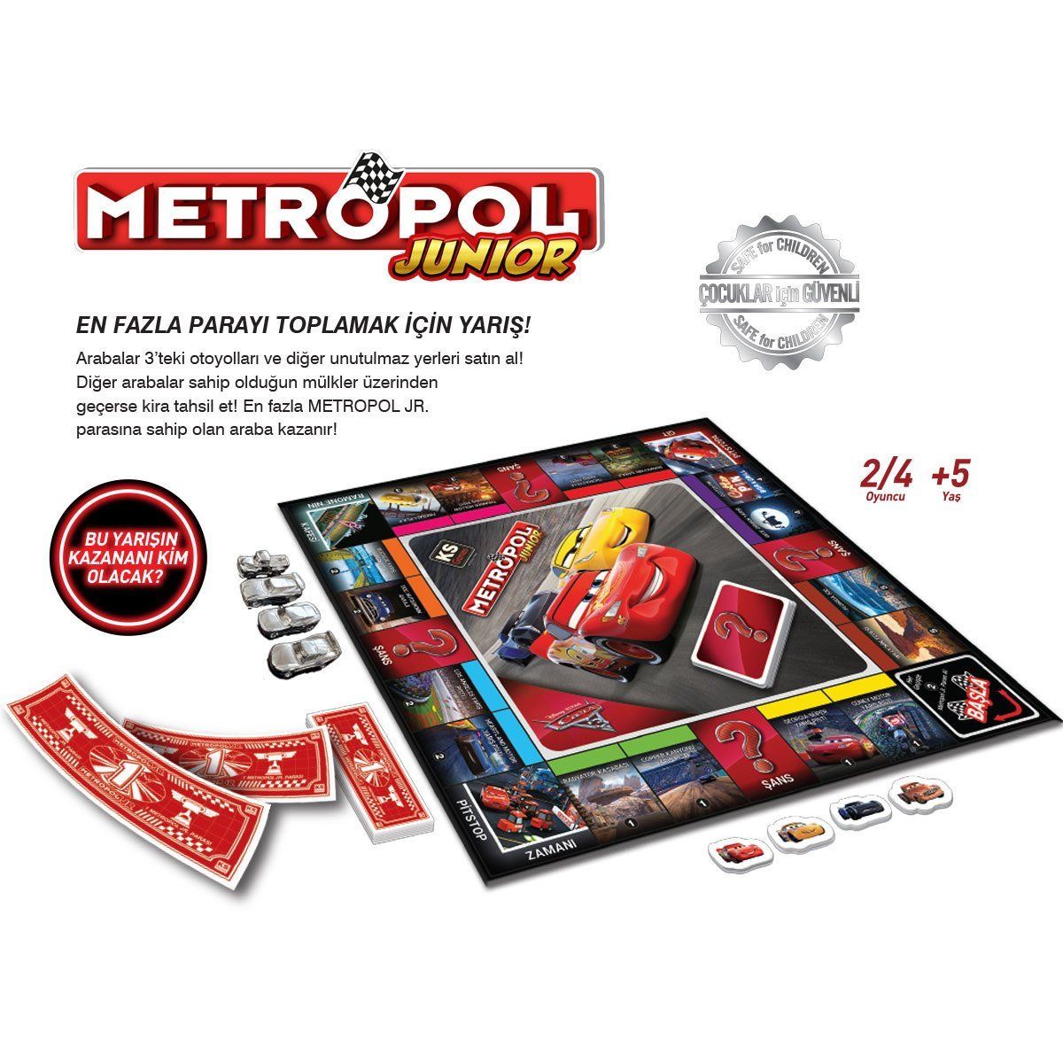 KS Puzzle-Cars Metropol Junior Oyunu Ks Games-Kutu Oyunları-2-Milagron.com