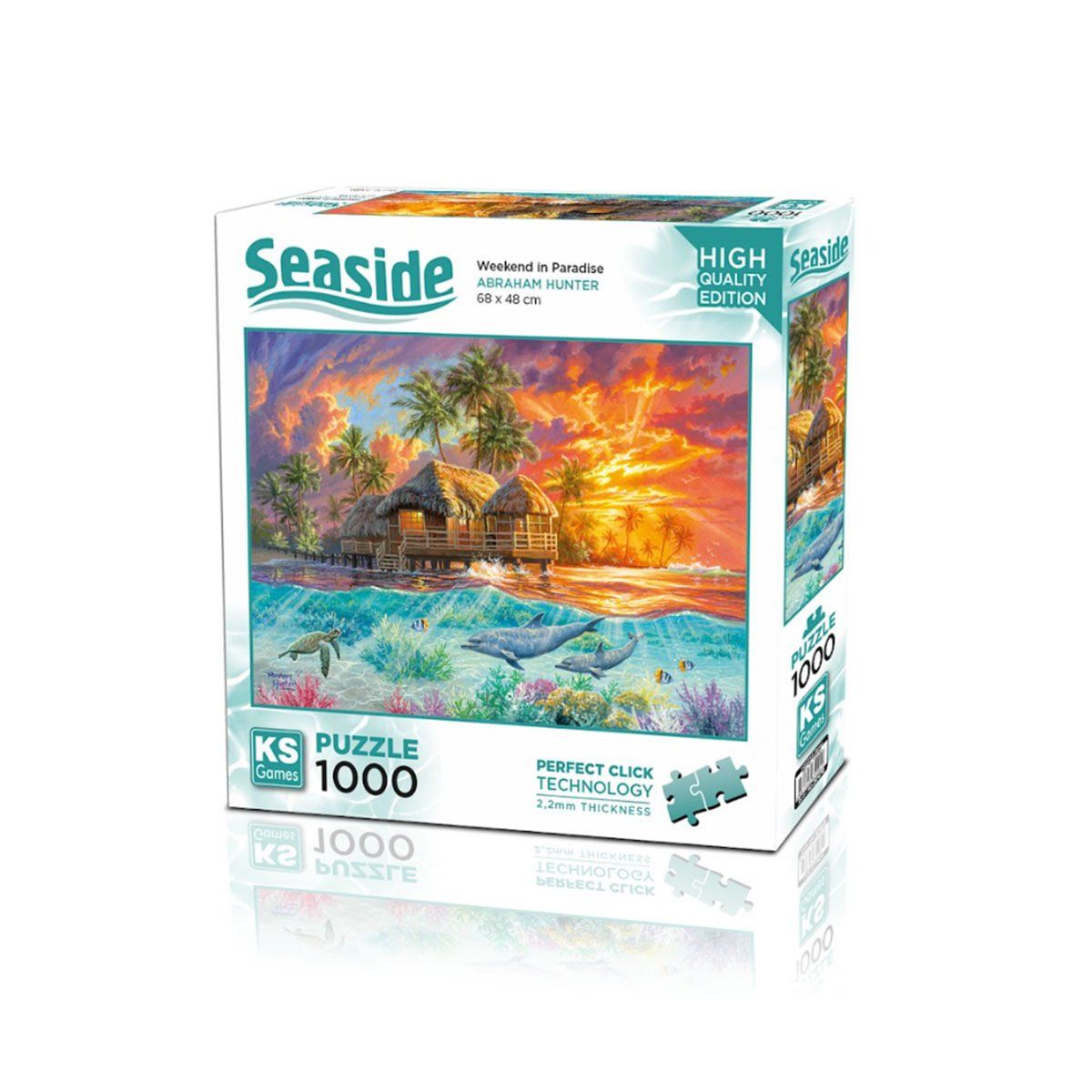 KS Puzzle-Cennette Haftasonu 1000 Parça Puzzle-Puzzle-1-Milagron.com