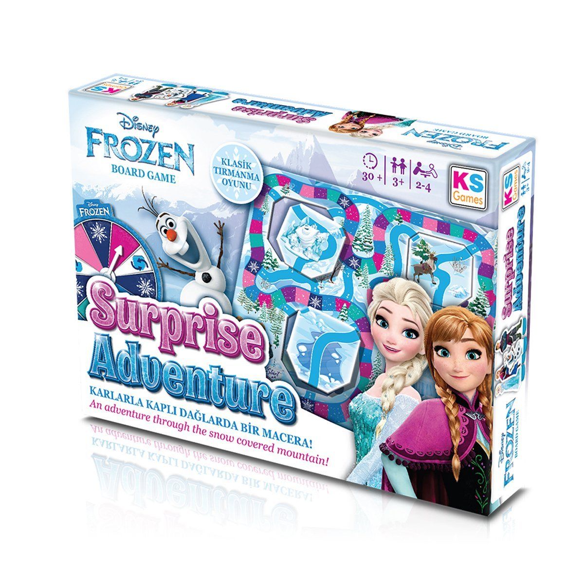 KS Puzzle-Frozen Surprise Adventure Kutu Oyunu +8 Yaş-Kutu Oyunları-1-Milagron.com