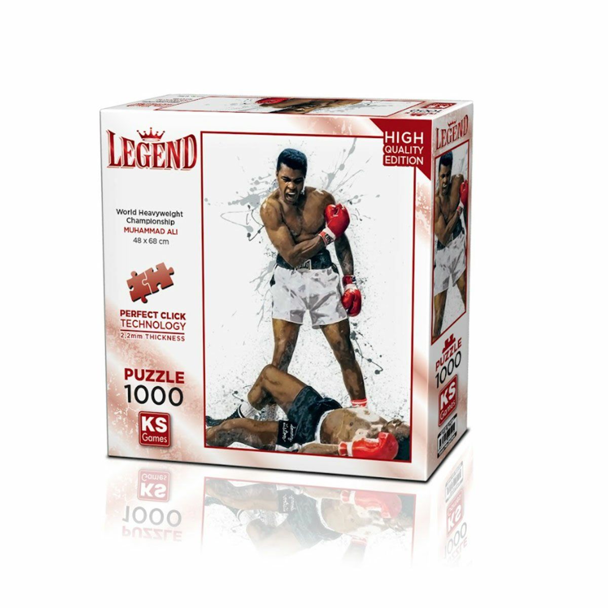 KS Puzzle-Muhammed Ali 1000 Parça Puzzle-Puzzle-1-Milagron.com