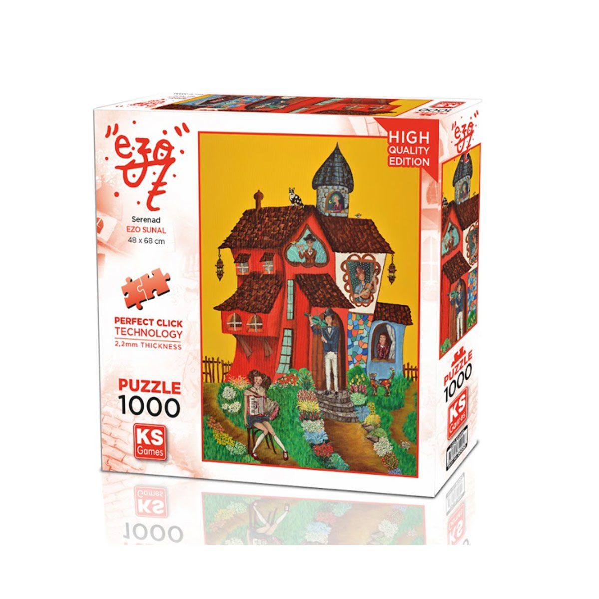 KS Puzzle-Serenad 1000 Parça Puzzle-Puzzle-1-Milagron.com