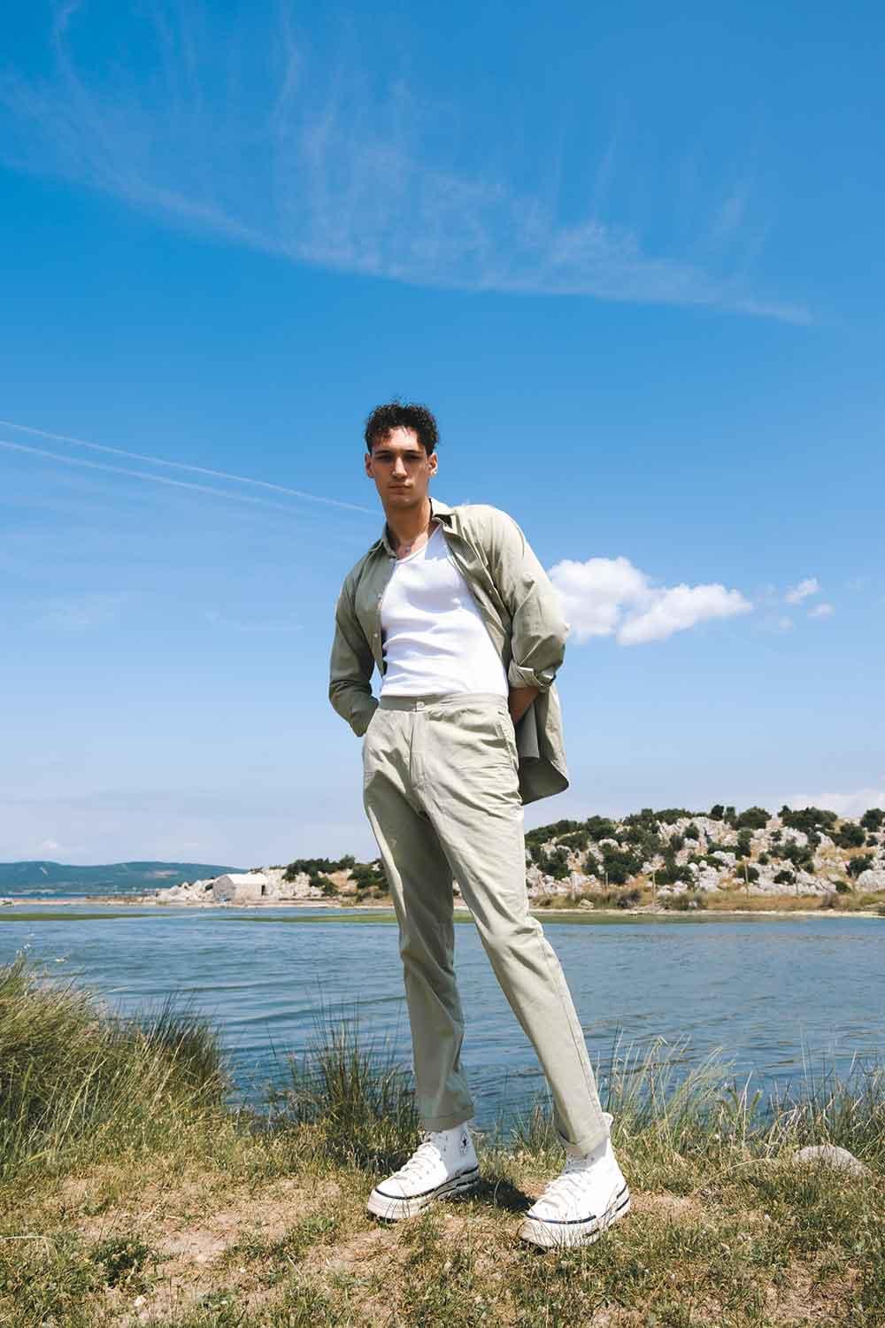 Kahshan-Adira Adira Haki Pantolon-Pantolon-1-Milagron.com