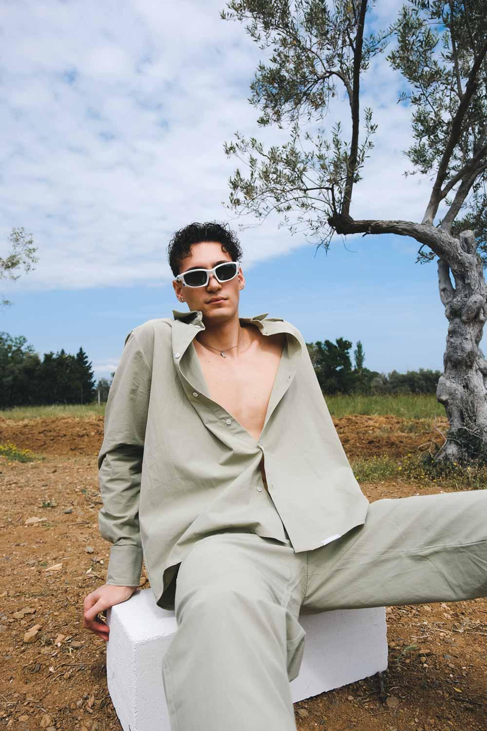 Kahshan-Adira Haki Gömlek-Gömlek-2-Milagron.com