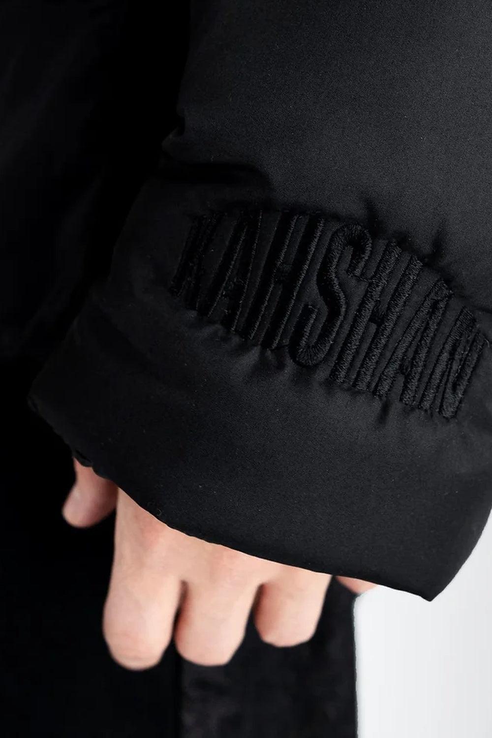 Kahshan-Black 'Puffart' Padded Puffer Jacket-Mont-5-Milagron.com