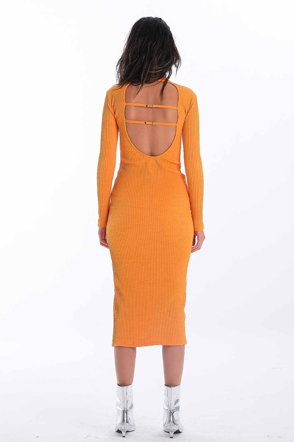 Kahshan-Mysterieuse Maxi Dress-Elbise-2-Milagron.com