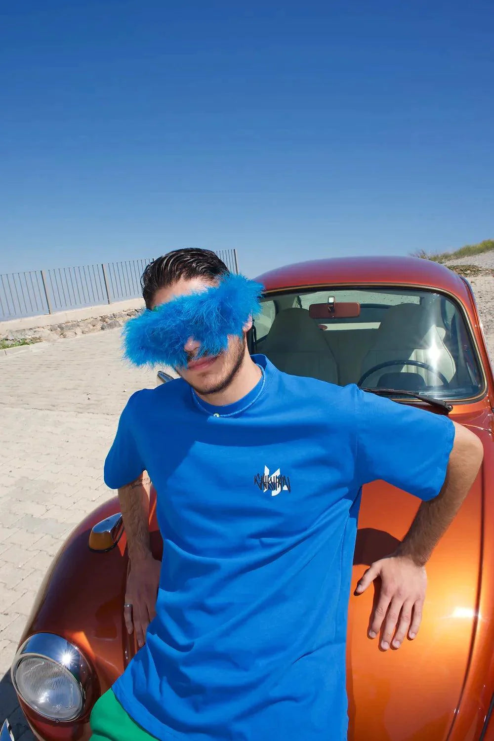 Kahshan-T-shirt Blue Sour Punch-T-Shirts-1-Milagron.com