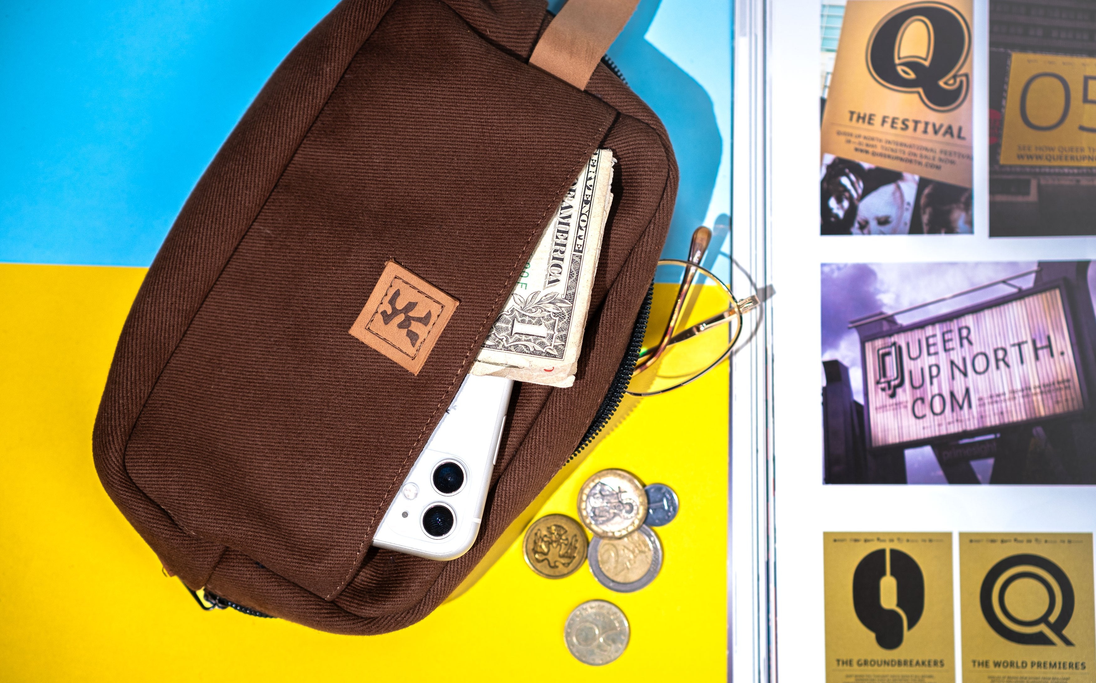 Kayigo-Bro Handy El çantası Kahverengi-Bavul & Seyahat Çantası-4-Milagron.com