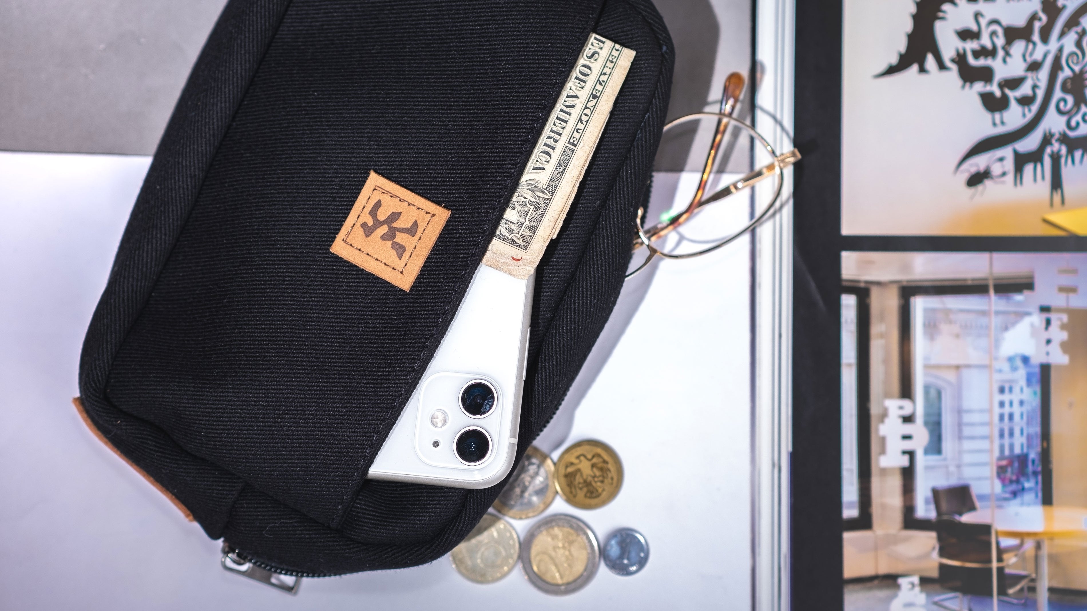 Kayigo-Bro Handy El çantası Siyah-Bavul & Seyahat Çantası-4-Milagron.com