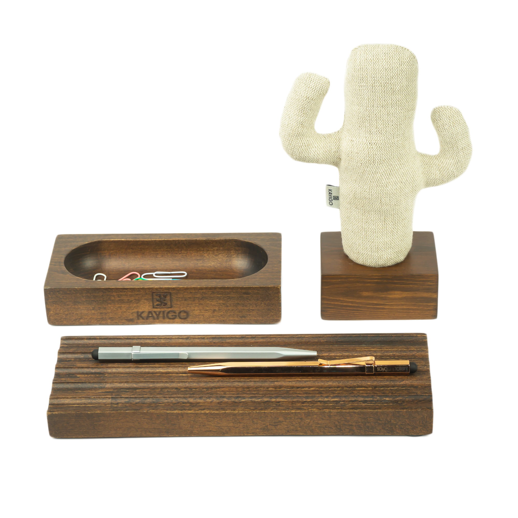 Kayigo-Cactus Lavanta Dolgulu Notluk-Masaüstü Organizer-2-Milagron.com