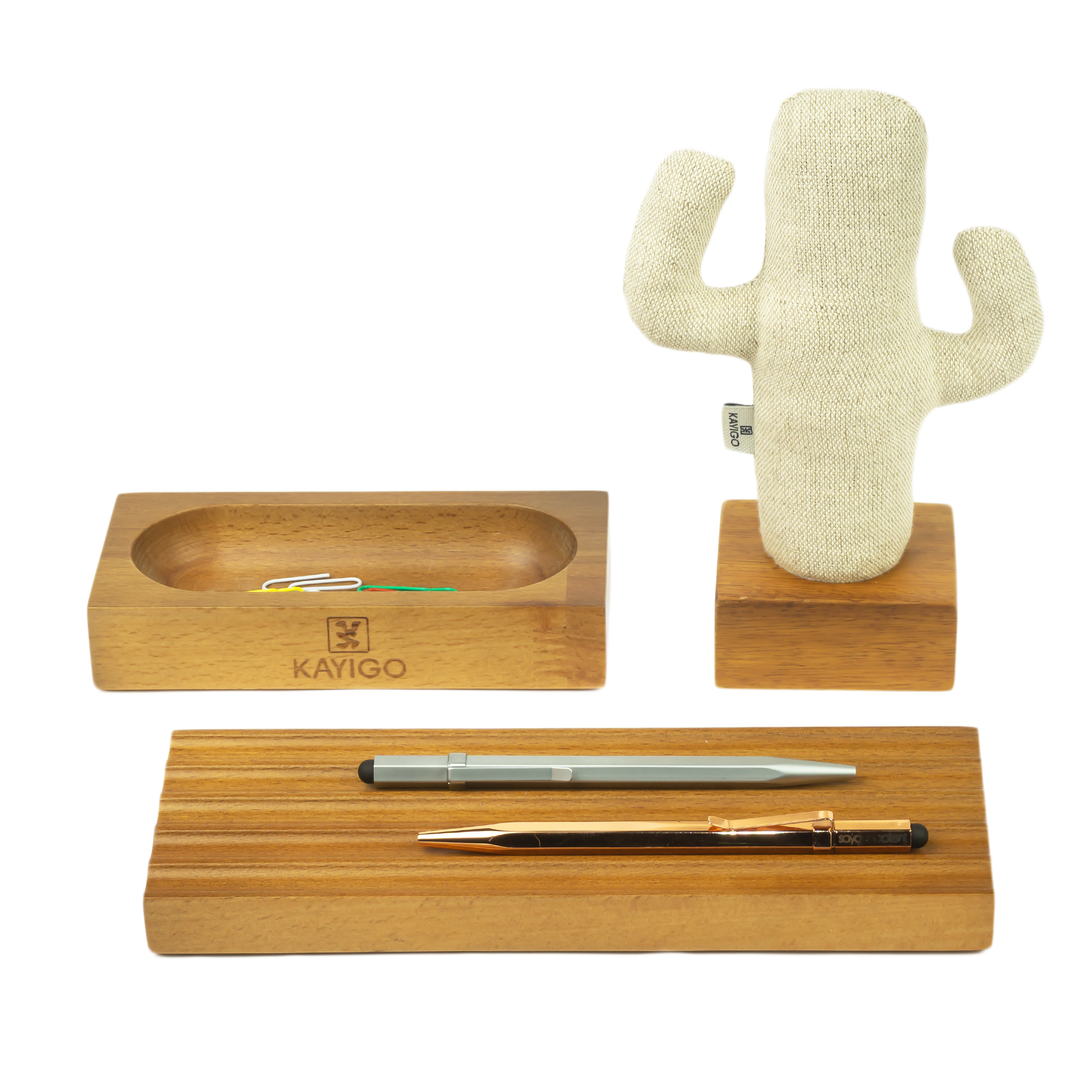 Kayigo-Cactus Lavanta Dolgulu Notluk-Masaüstü Organizer-2-Milagron.com