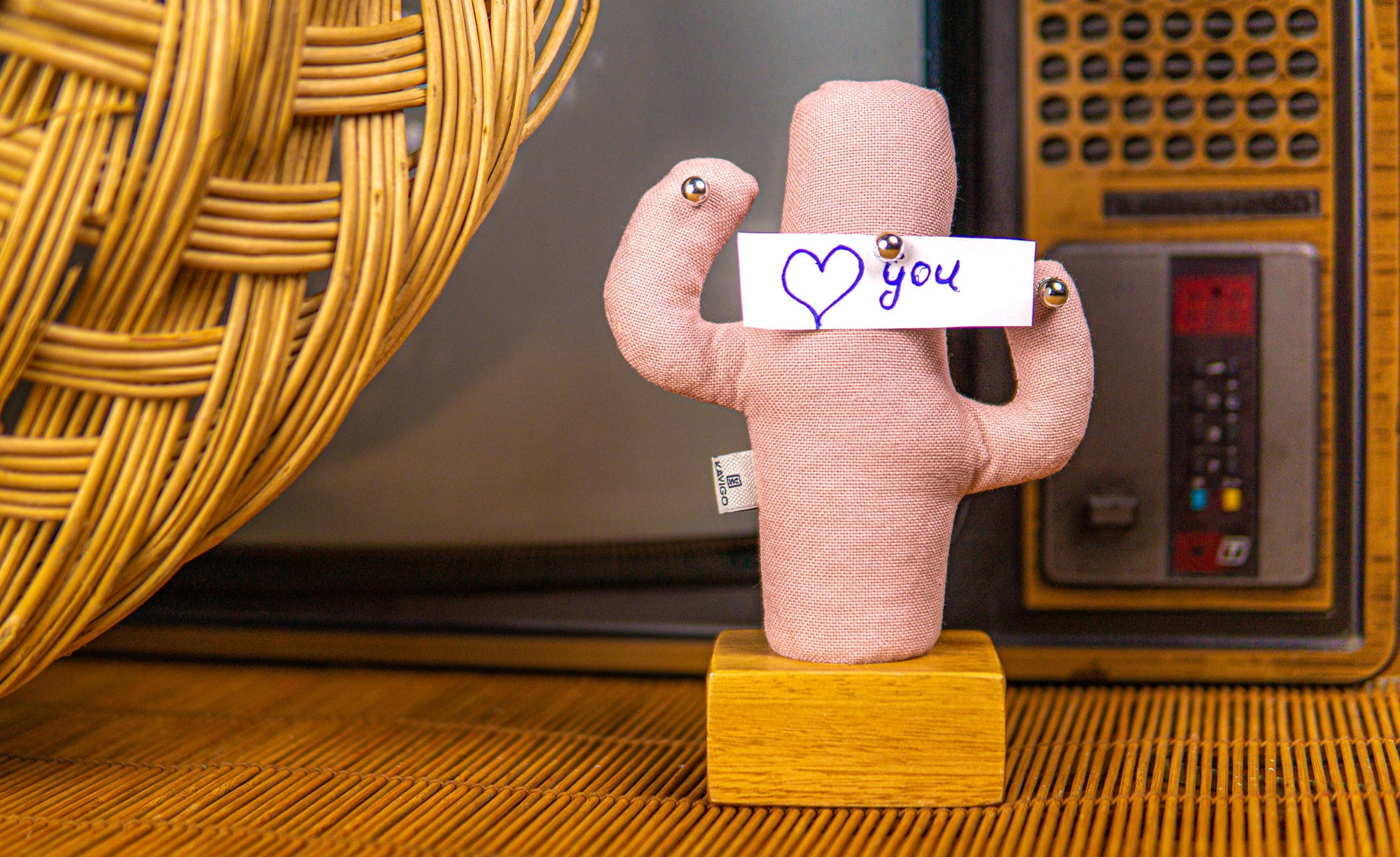 Kayigo-Cactus Lavanta Dolgulu Notluk-Masaüstü Organizer-3-Milagron.com