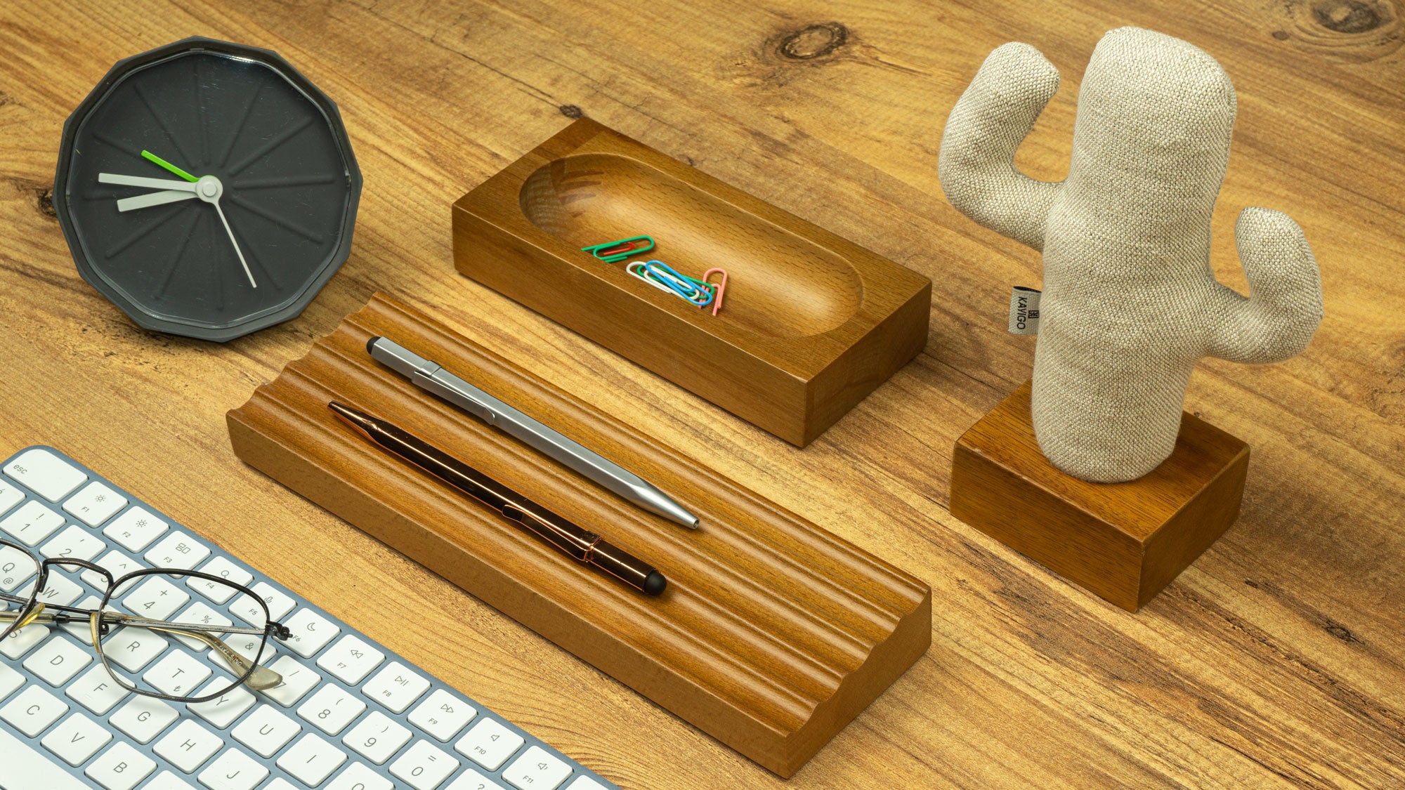 Kayigo-Cactus Lavanta Dolgulu Notluk-Masaüstü Organizer-4-Milagron.com