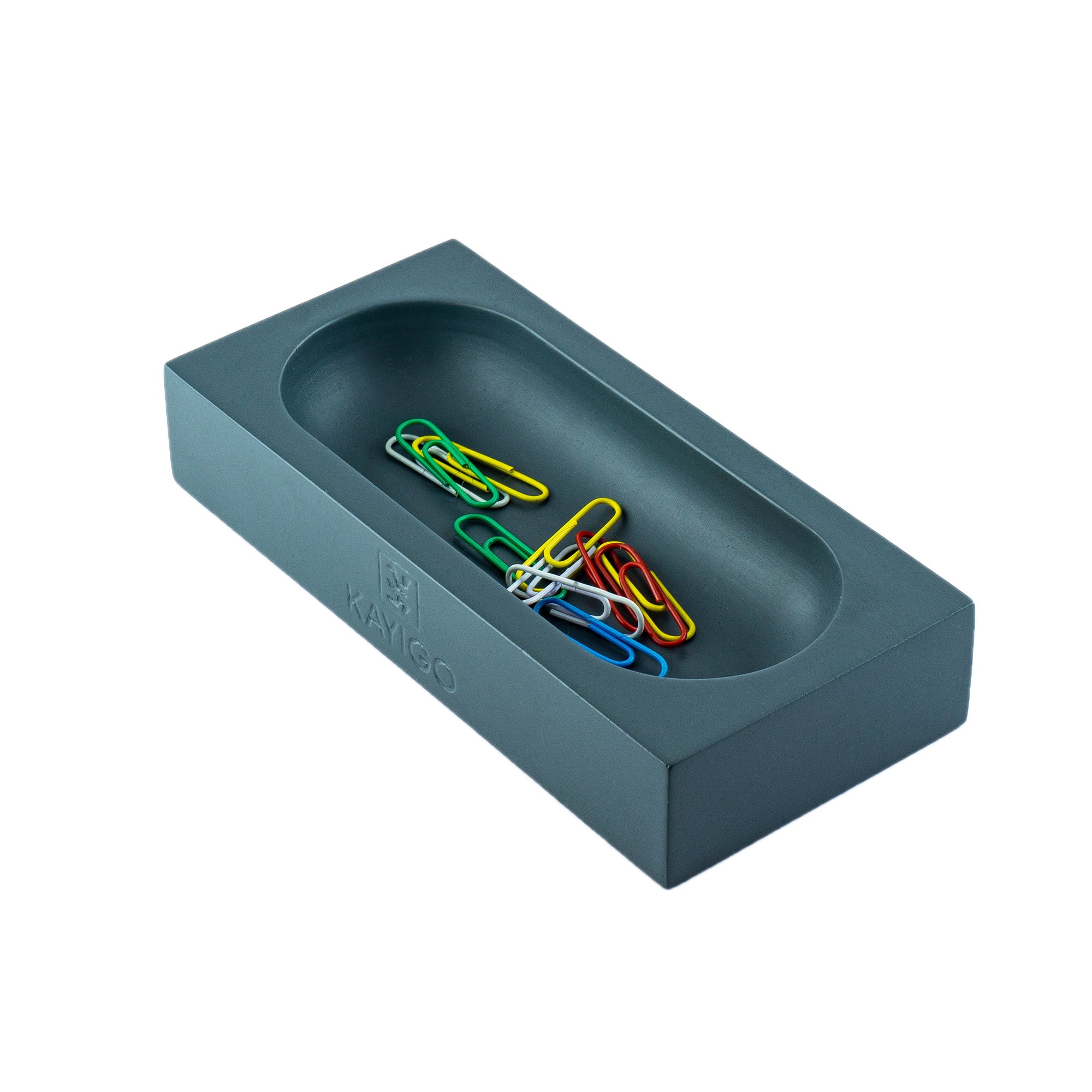 Kayigo-Gri Woody İkili Ofis Seti-Masaüstü Organizer-4-Milagron.com