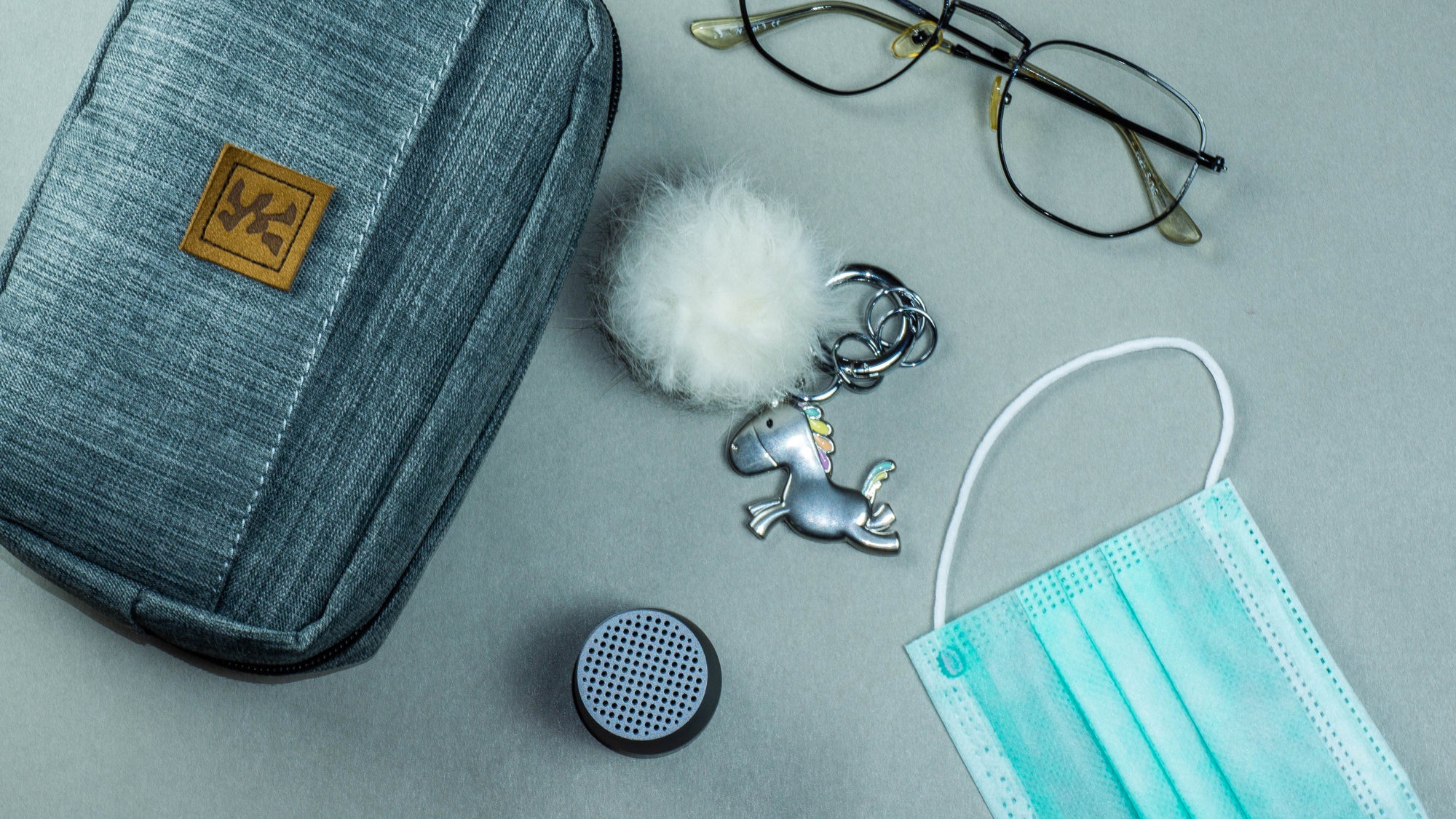 Kayigo-Handy El çantası Gri Renk-Bavul & Seyahat Çantası-4-Milagron.com