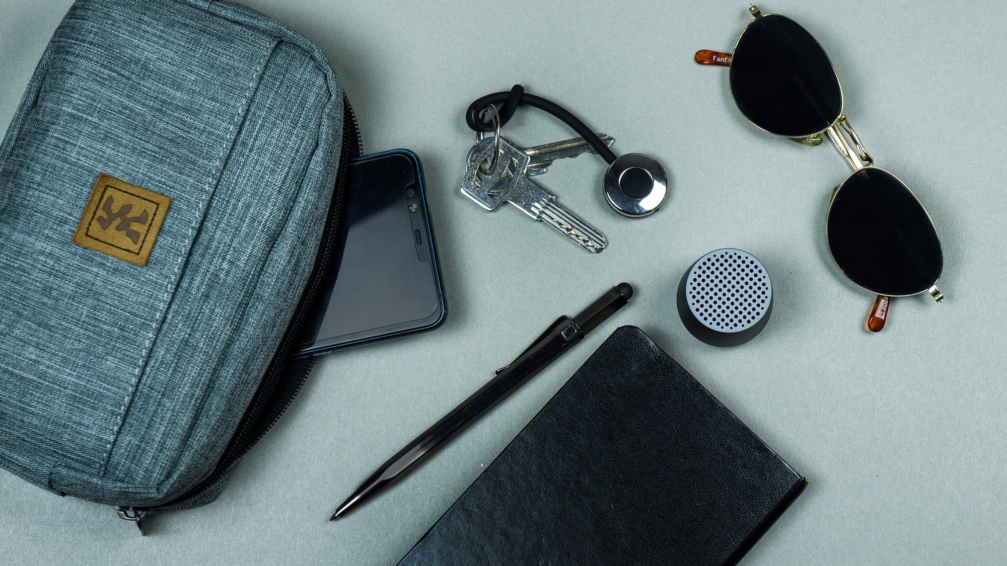 Kayigo-Handy El çantası Gri Renk-Bavul & Seyahat Çantası-5-Milagron.com