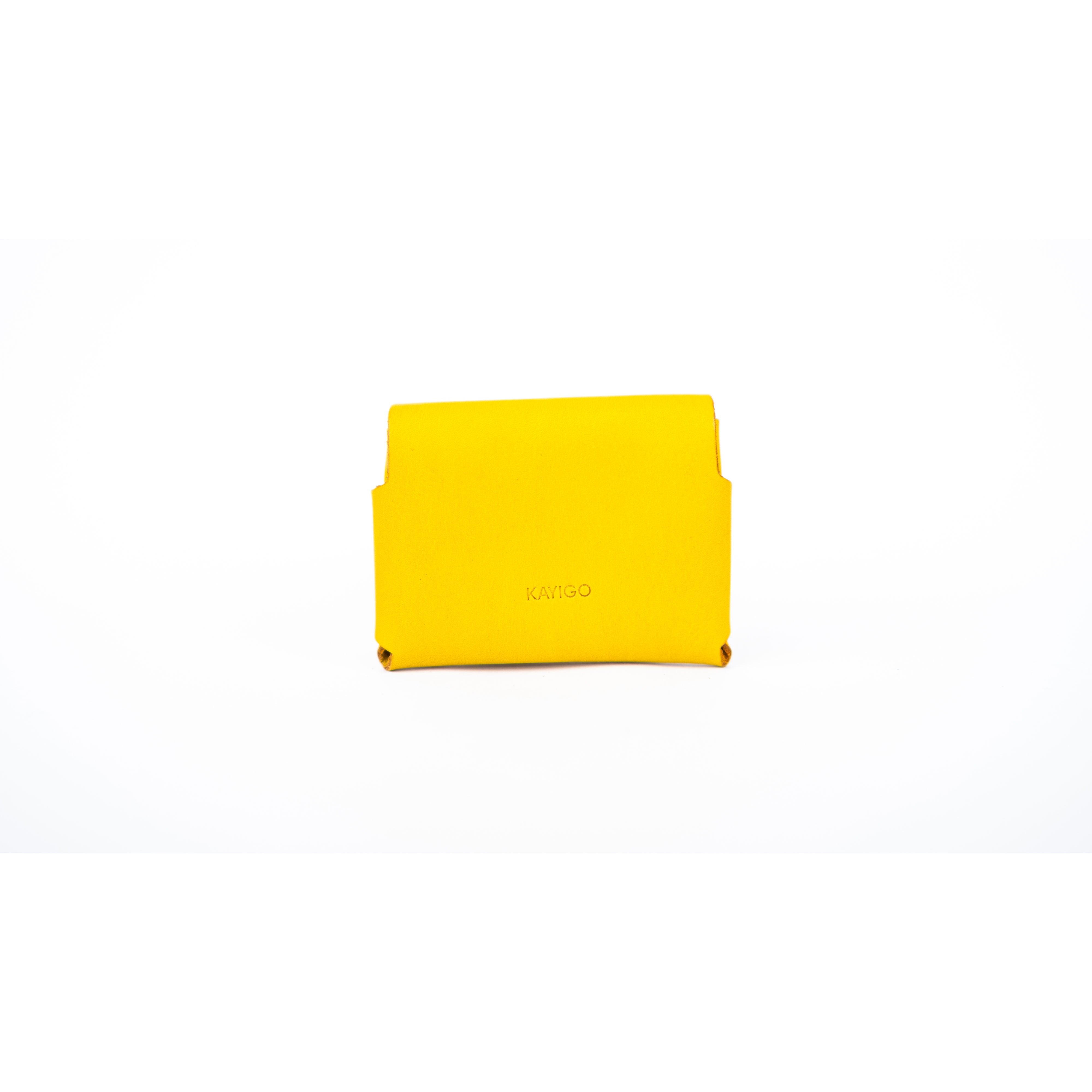 Kayigo-Kamil Kartvizitlik / Kulaklık çantası Sarı-Airpods Kılıfları-1-Milagron.com