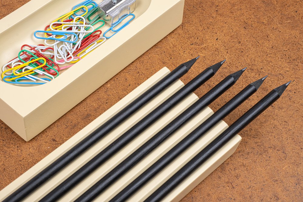 Kayigo-Krem Woody İkili Set-Masaüstü Organizer-3-Milagron.com