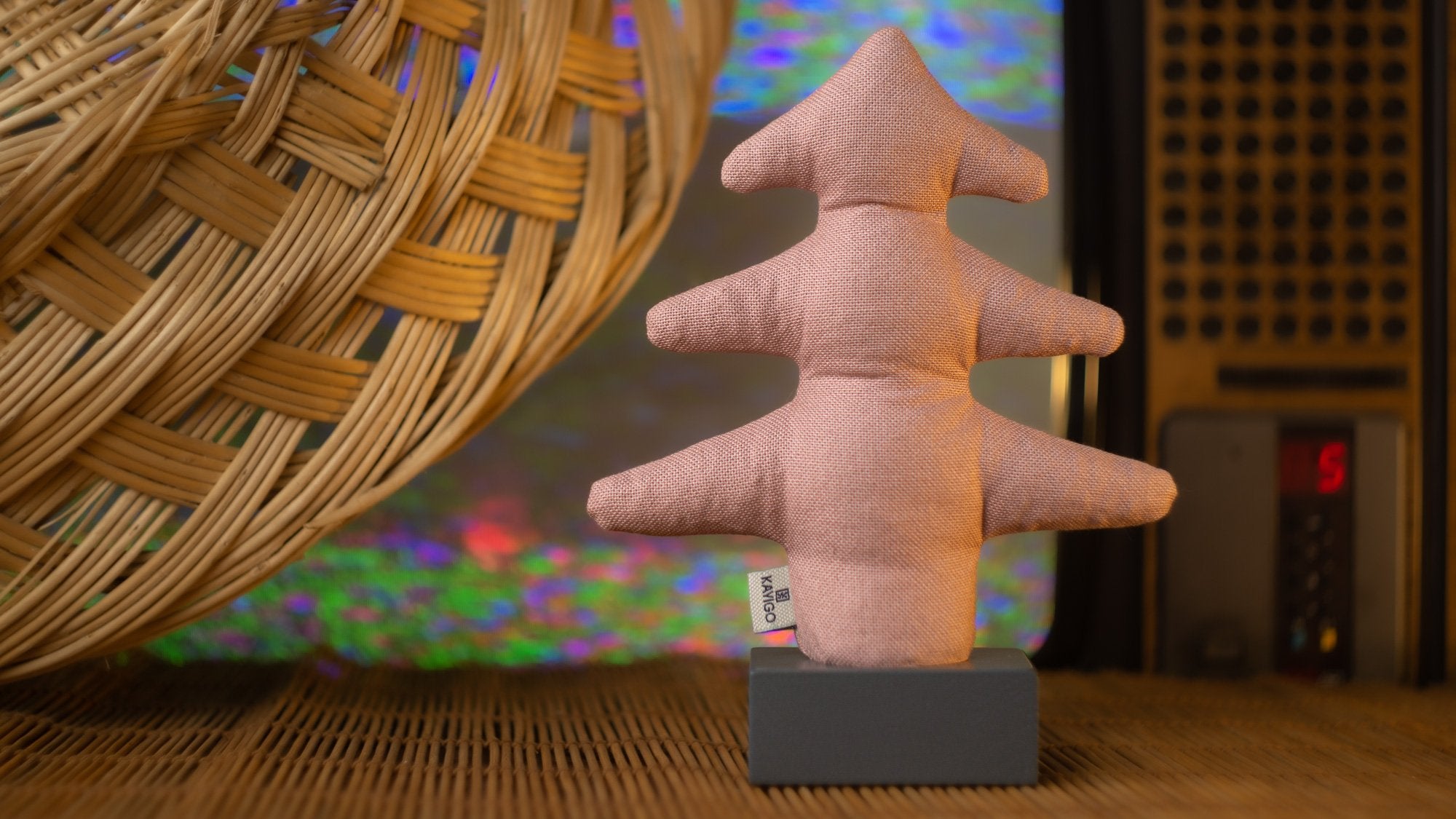 Kayigo-Lavanta Dolgulu çam Notluk / Pembe Gri-Masaüstü Organizer-3-Milagron.com