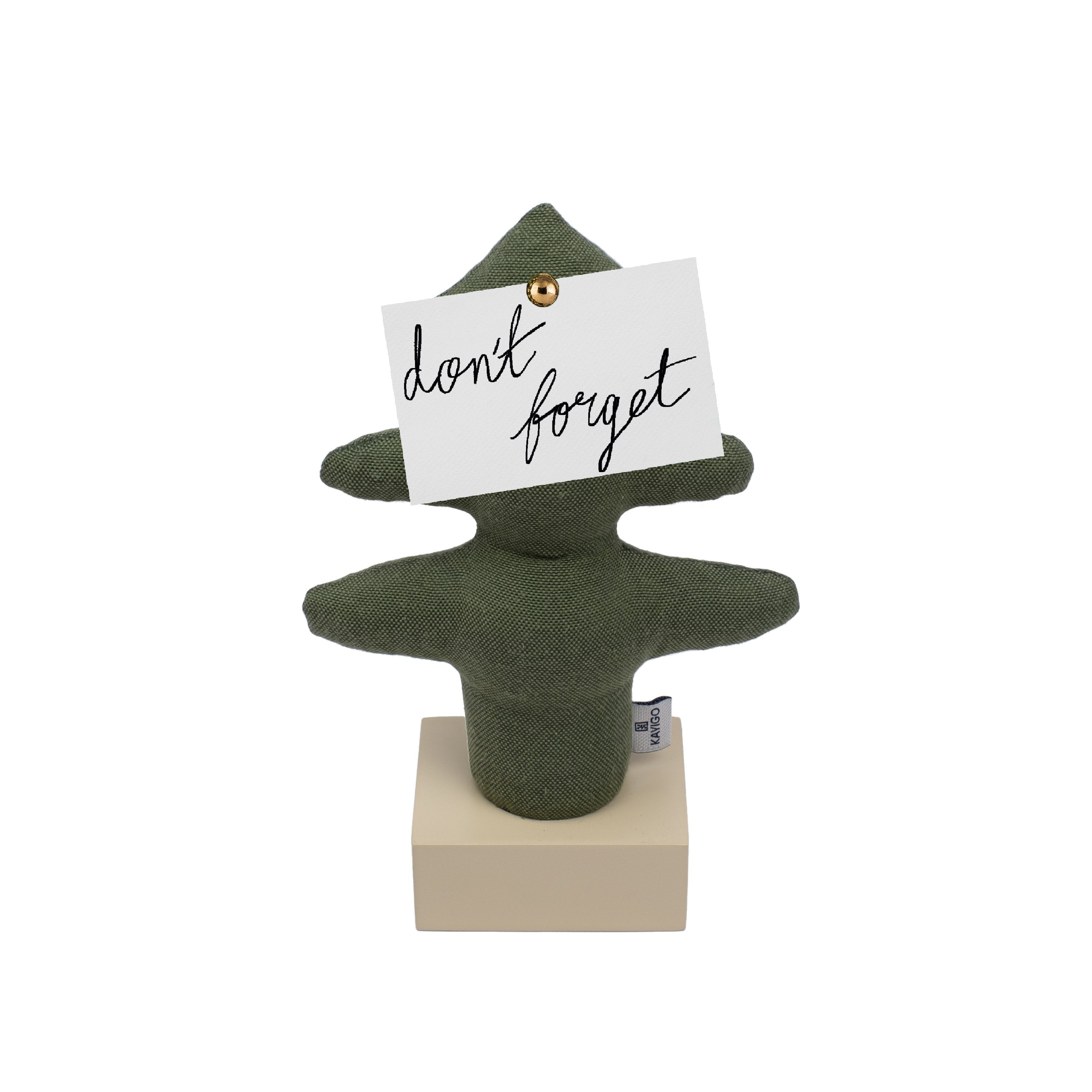 Kayigo-Lavanta Dolgulu çam Notluk/ Yeşil Krem-Masaüstü Organizer-1-Milagron.com