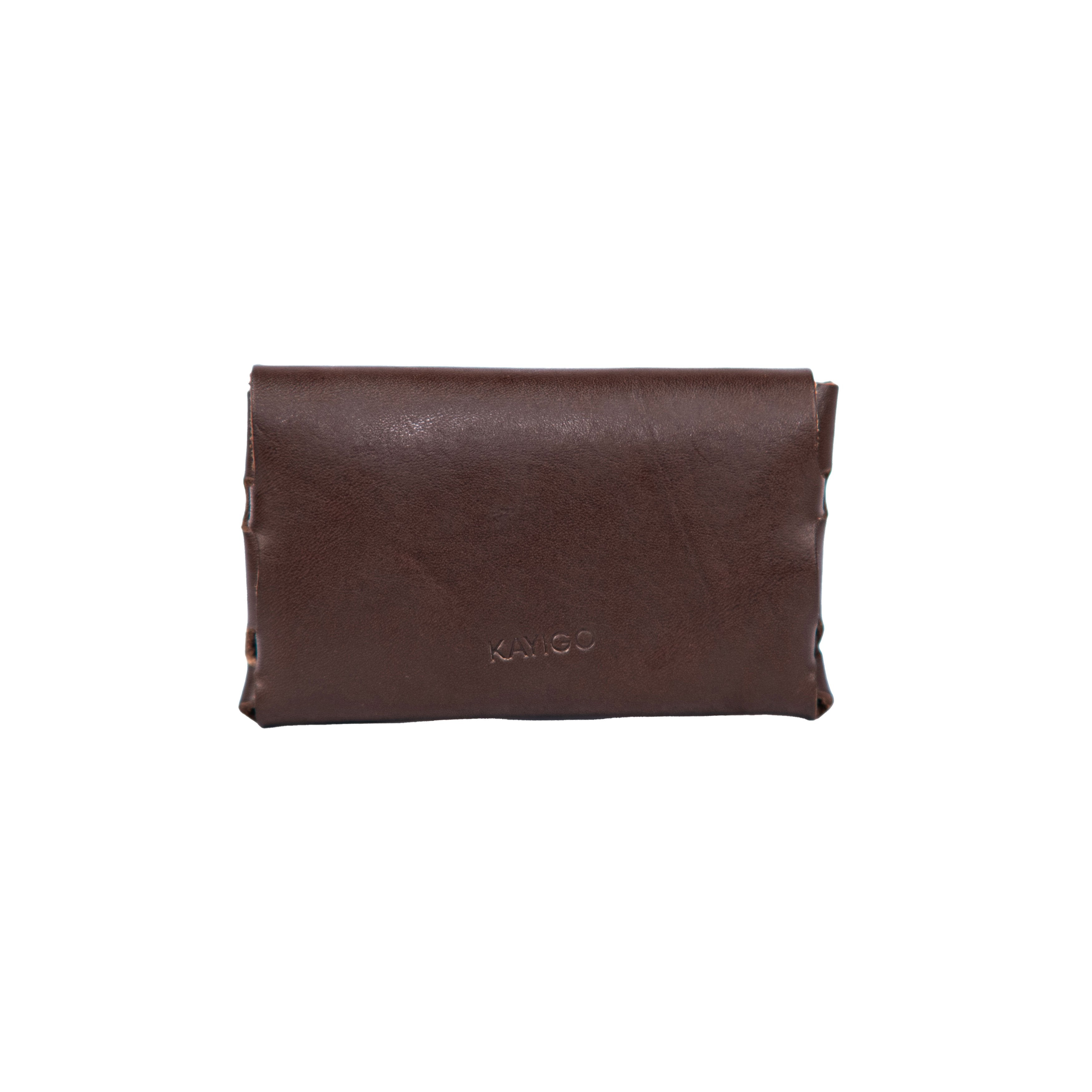 Kayigo-Marsel Kartvizitlik / Kulaklık çantası Kahverengi-Cüzdan & Kartlık-2-Milagron.com