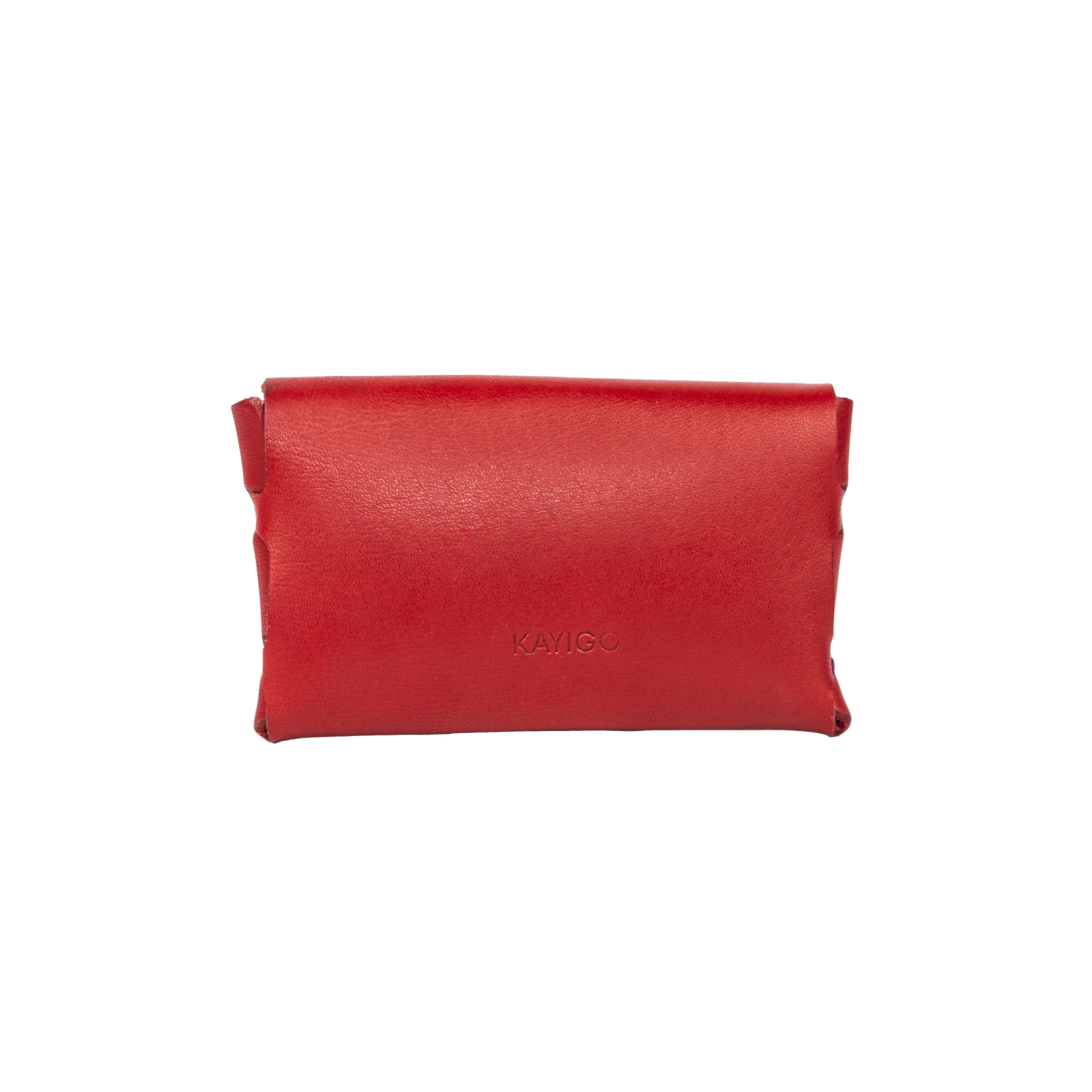 Kayigo-Marsel Kartvizitlik / Kulaklık çantası Koyu Kırmızı-Cüzdan & Kartlık-2-Milagron.com