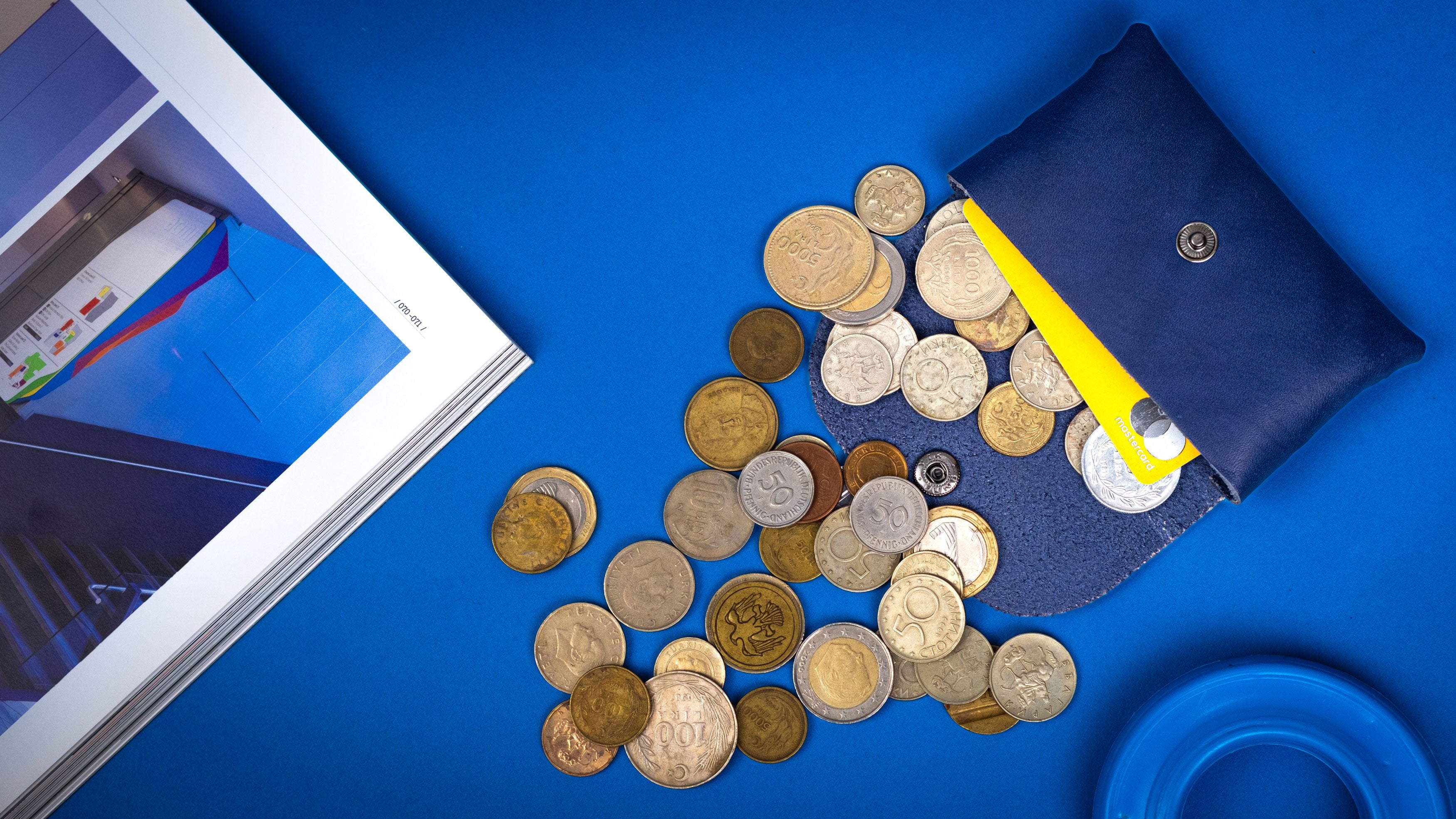 Kayigo-Marsel Kartvizitlik / Kulaklık çantası Lacivert-Cüzdan & Kartlık-6-Milagron.com