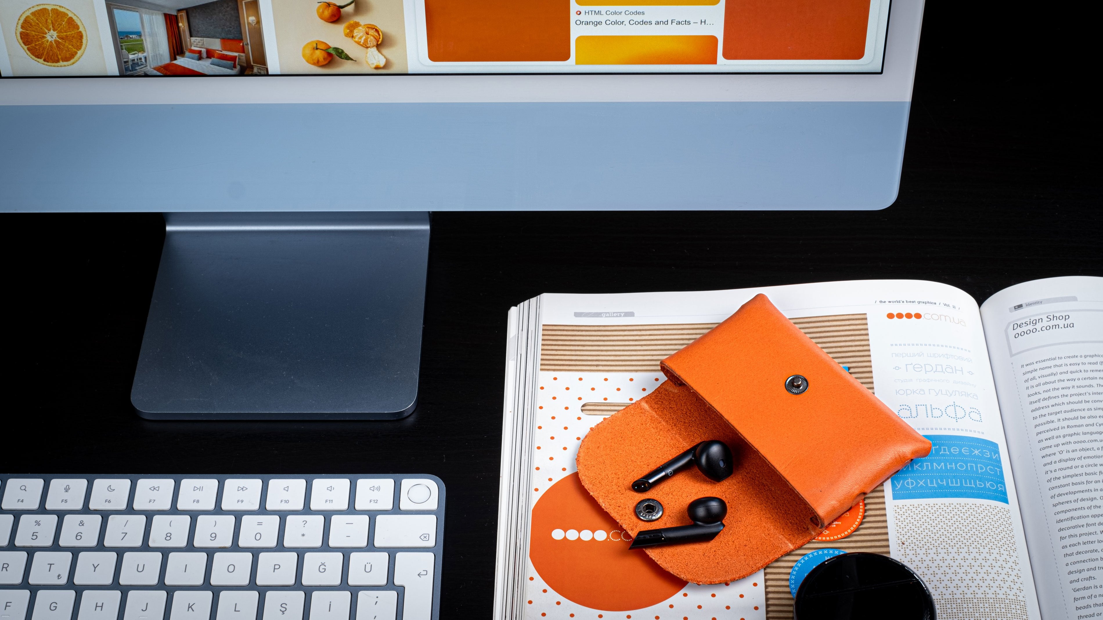 Kayigo-Marsel Kartvizitlik / Kulaklık çantası Turuncu-Cüzdan & Kartlık-3-Milagron.com