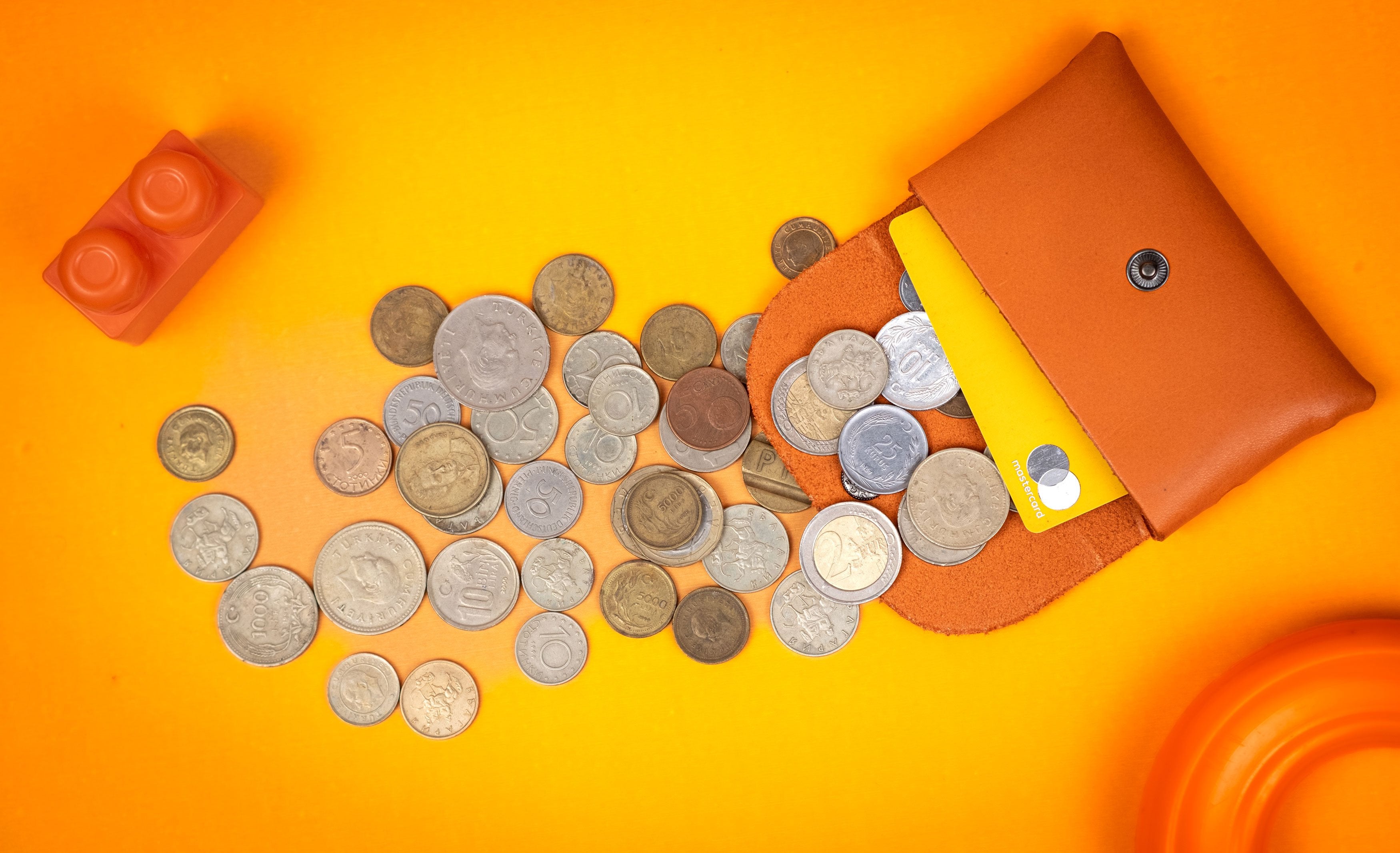 Kayigo-Marsel Kartvizitlik / Kulaklık çantası Turuncu-Cüzdan & Kartlık-6-Milagron.com