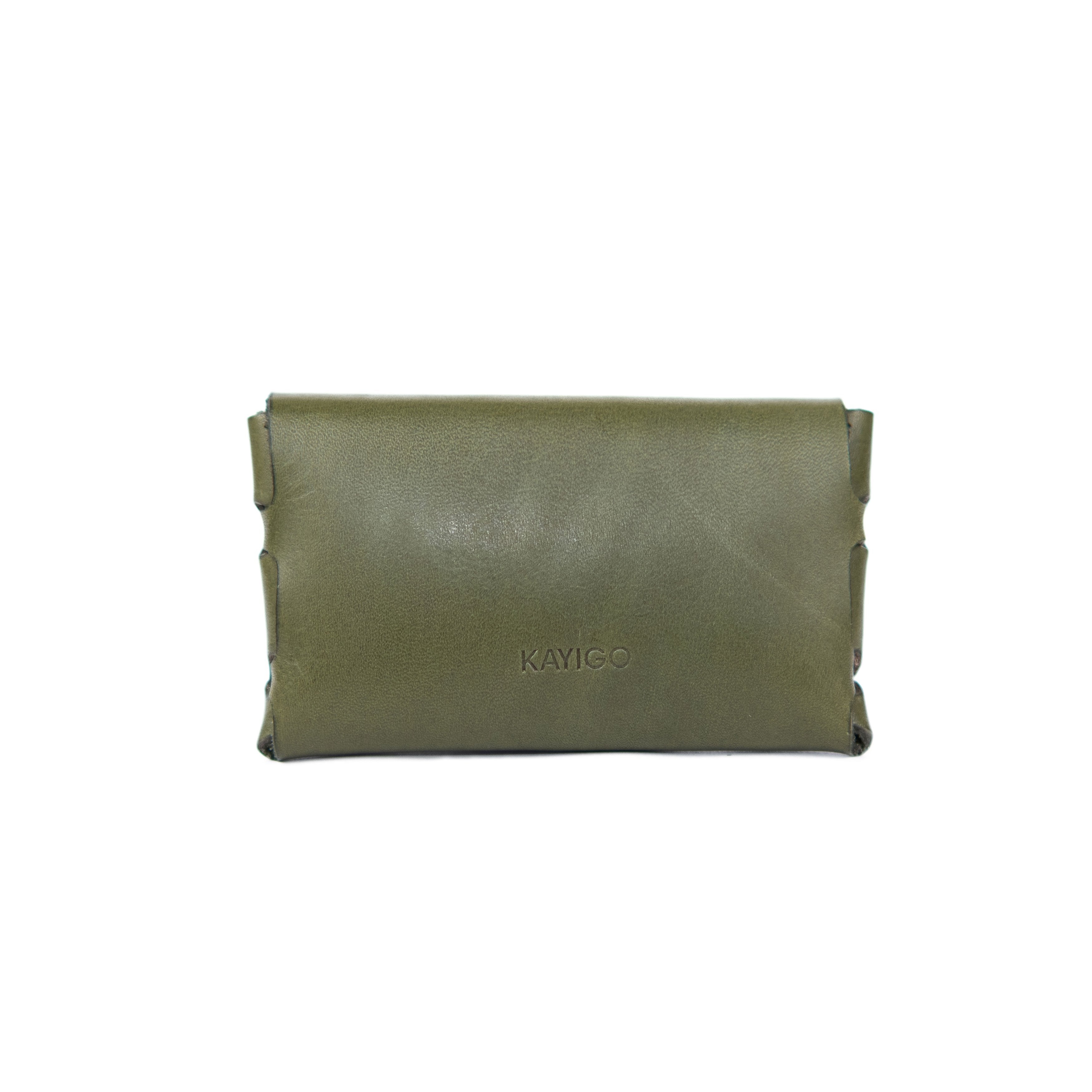 Kayigo-Marsel Kartvizitlik / Kulaklık çantası Yeşil-Cüzdan & Kartlık-2-Milagron.com