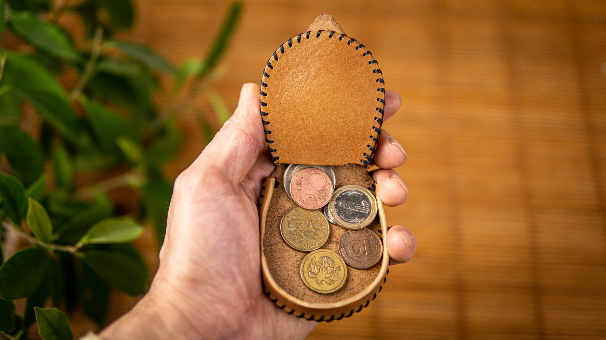 Kayigo-Pouchy Bozuk Para Cüzdanı Kahverengi-Cüzdan & Kartlık-6-Milagron.com