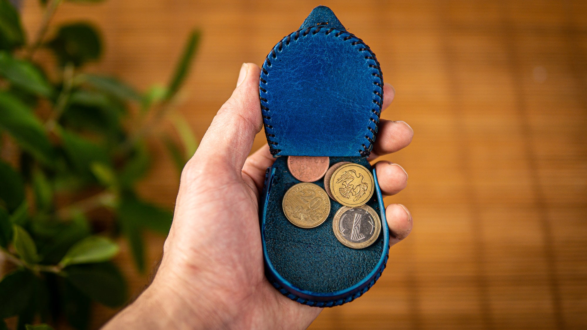 Kayigo-Pouchy Bozuk Para Cüzdanı Mavi-Cüzdan & Kartlık-2-Milagron.com