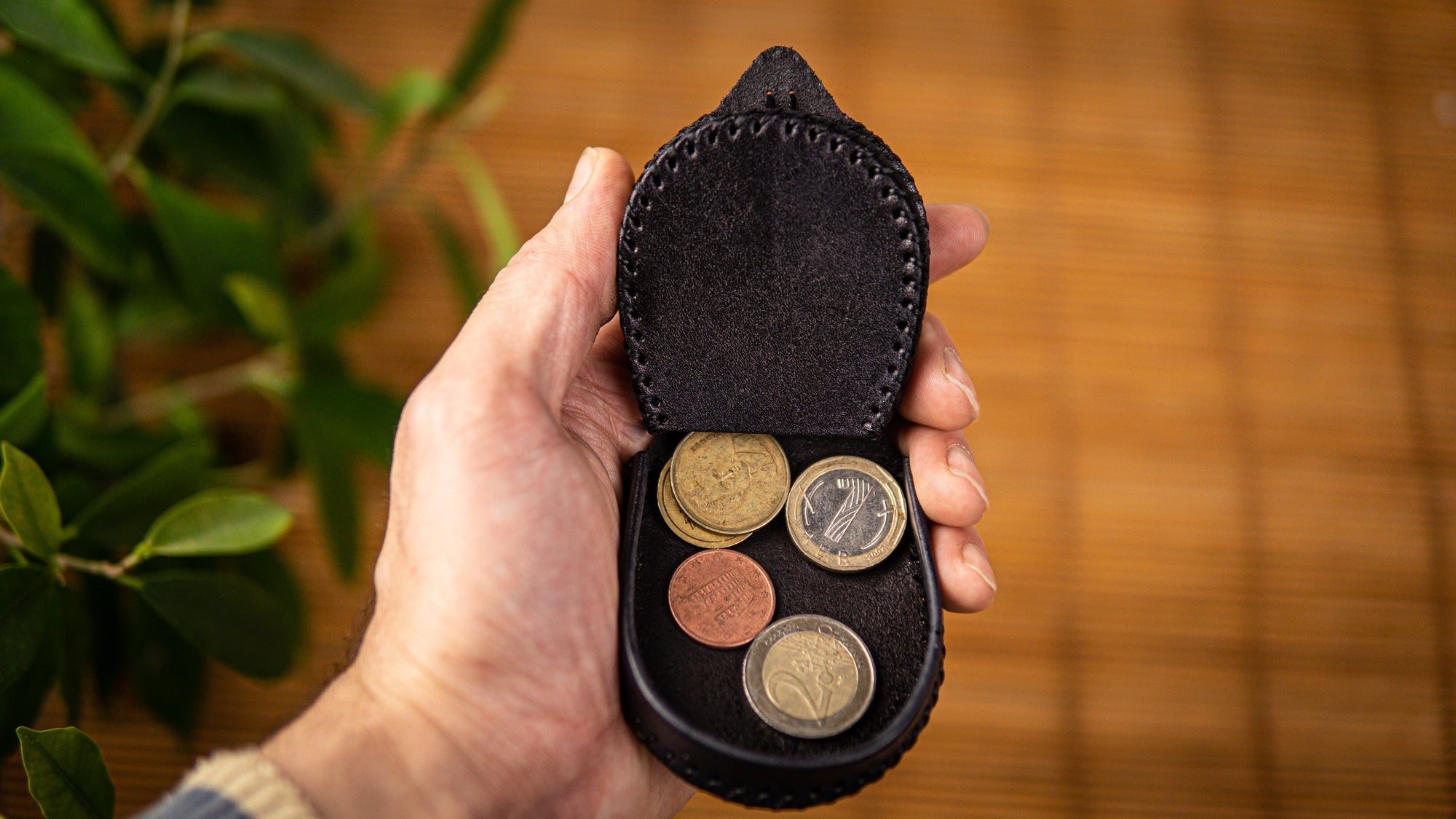 Kayigo-Pouchy Bozuk Para Cüzdanı Siyah-Cüzdan & Kartlık-4-Milagron.com