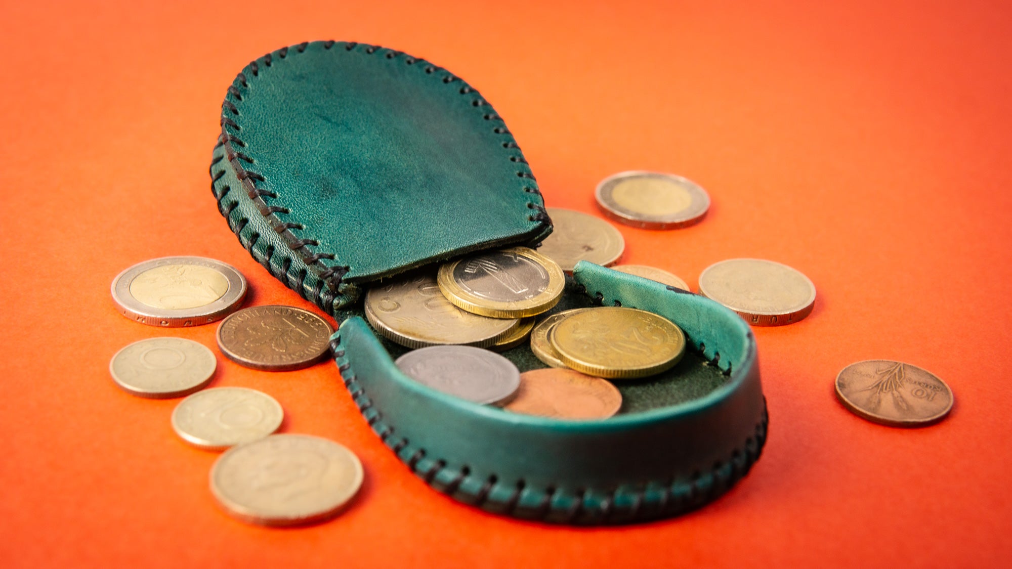 Kayigo-Pouchy Bozuk Para Cüzdanı Yeşil-Cüzdan & Kartlık-6-Milagron.com