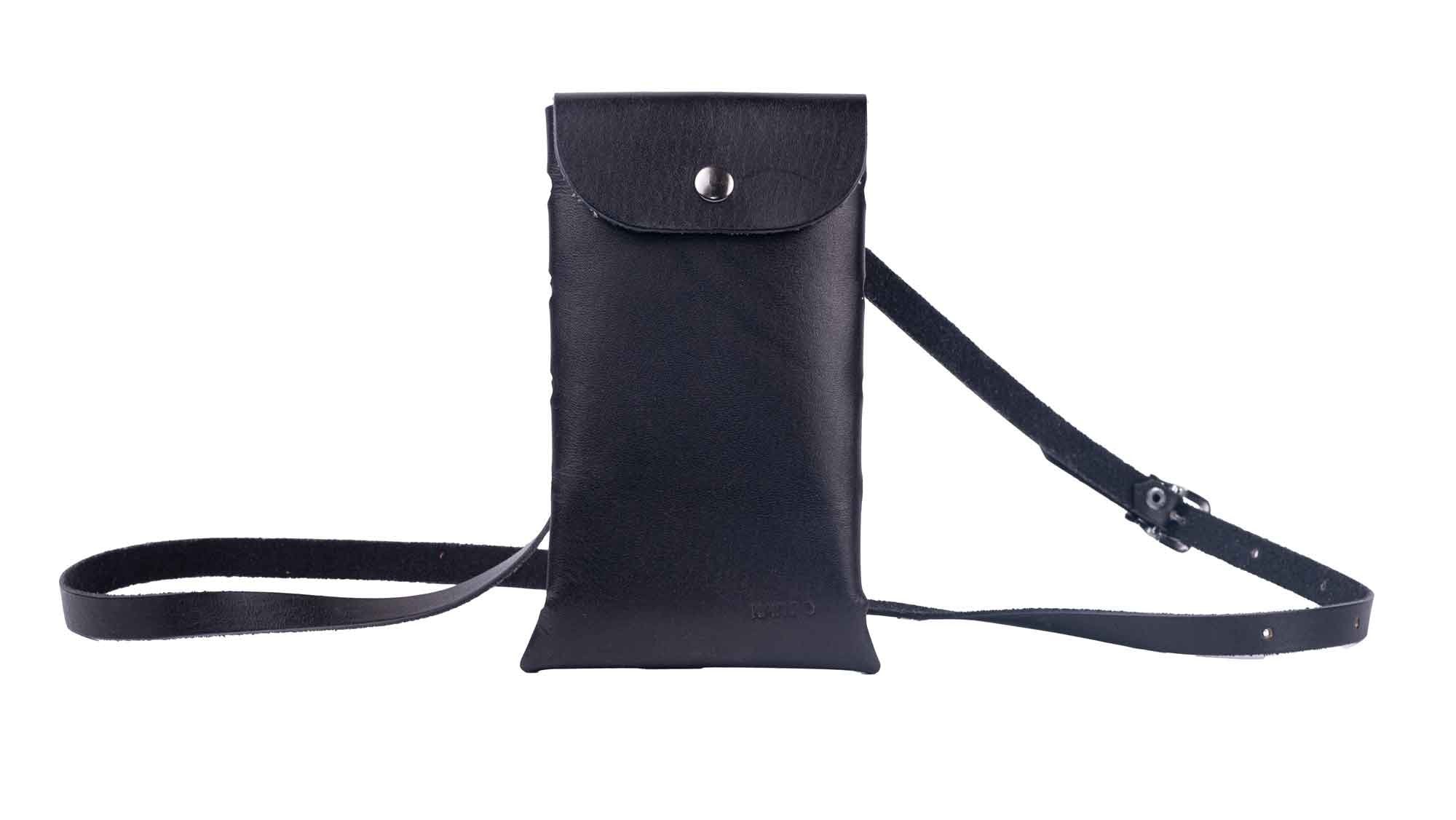 Kayigo-Toby Omuz Askılı çanta Siyah-Telefon Çantası-1-Milagron.com