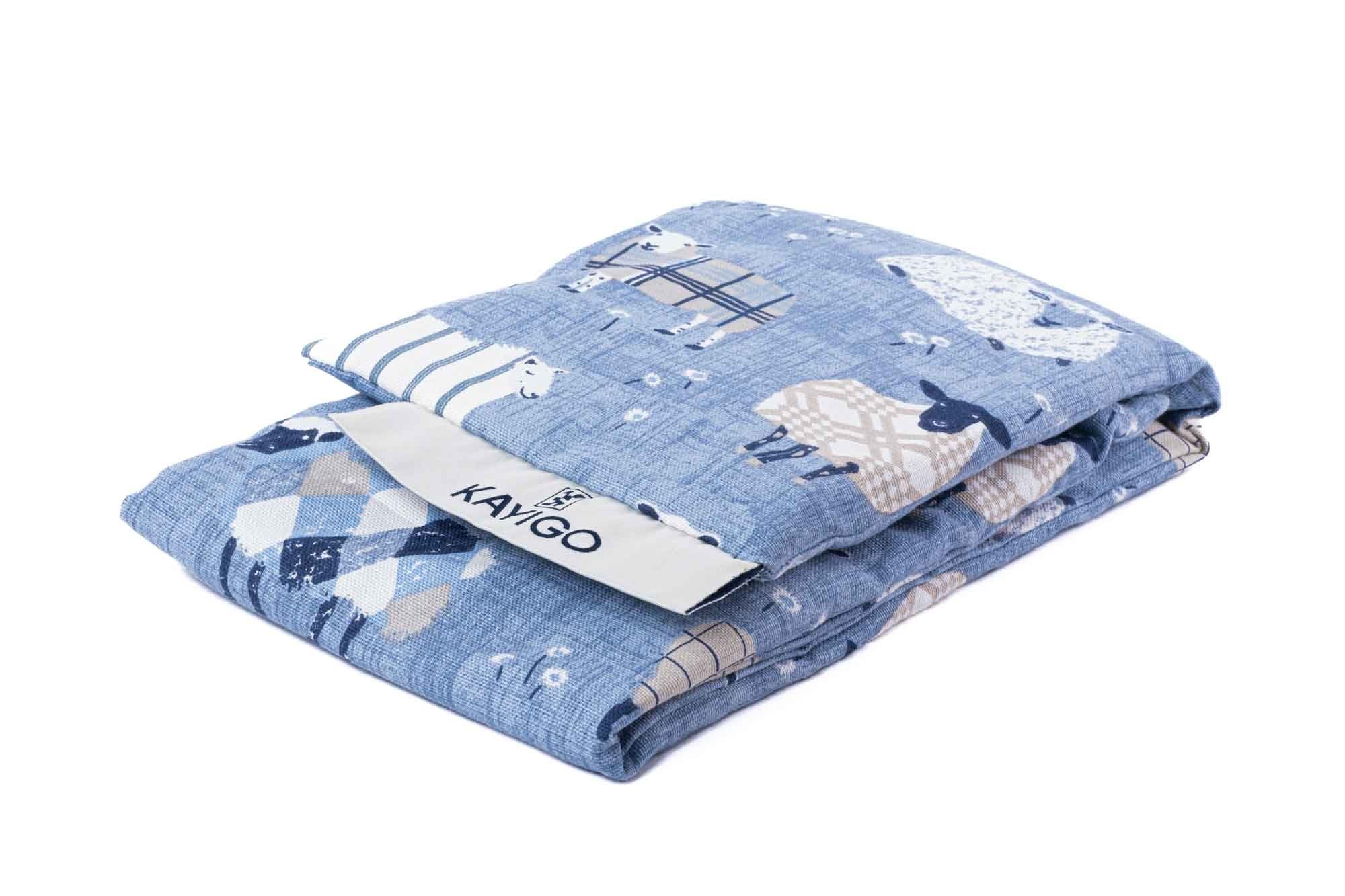 Kayigo-Warmy Ilık Sarılma Yastığı Mavi Kuzu-Boyun Yastığı-1-Milagron.com